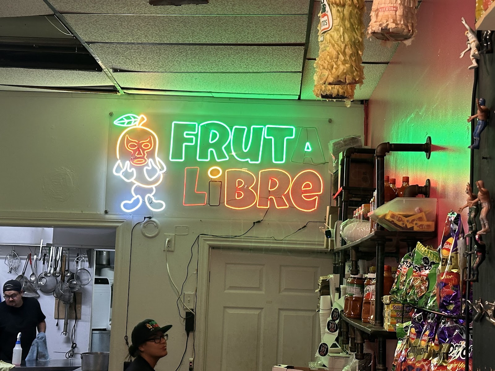 Tacos 101 and Fruta Libre