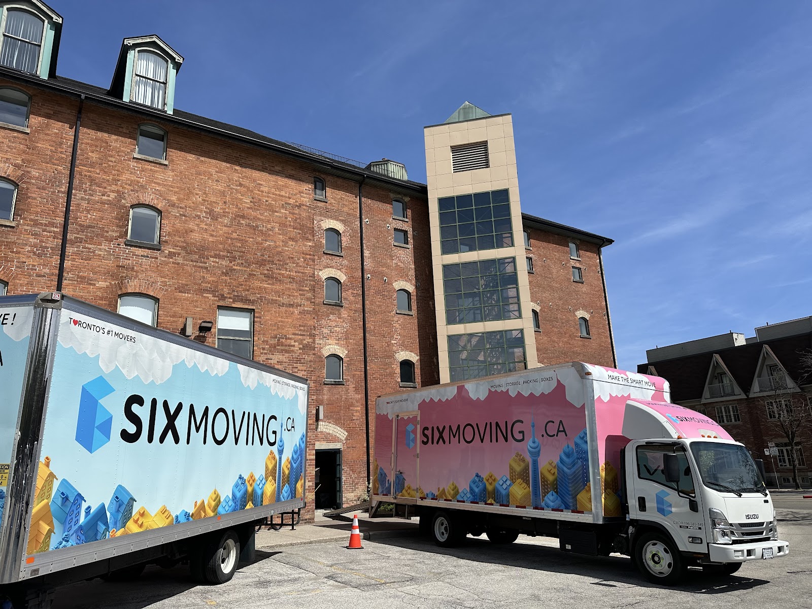Six Moving Movers