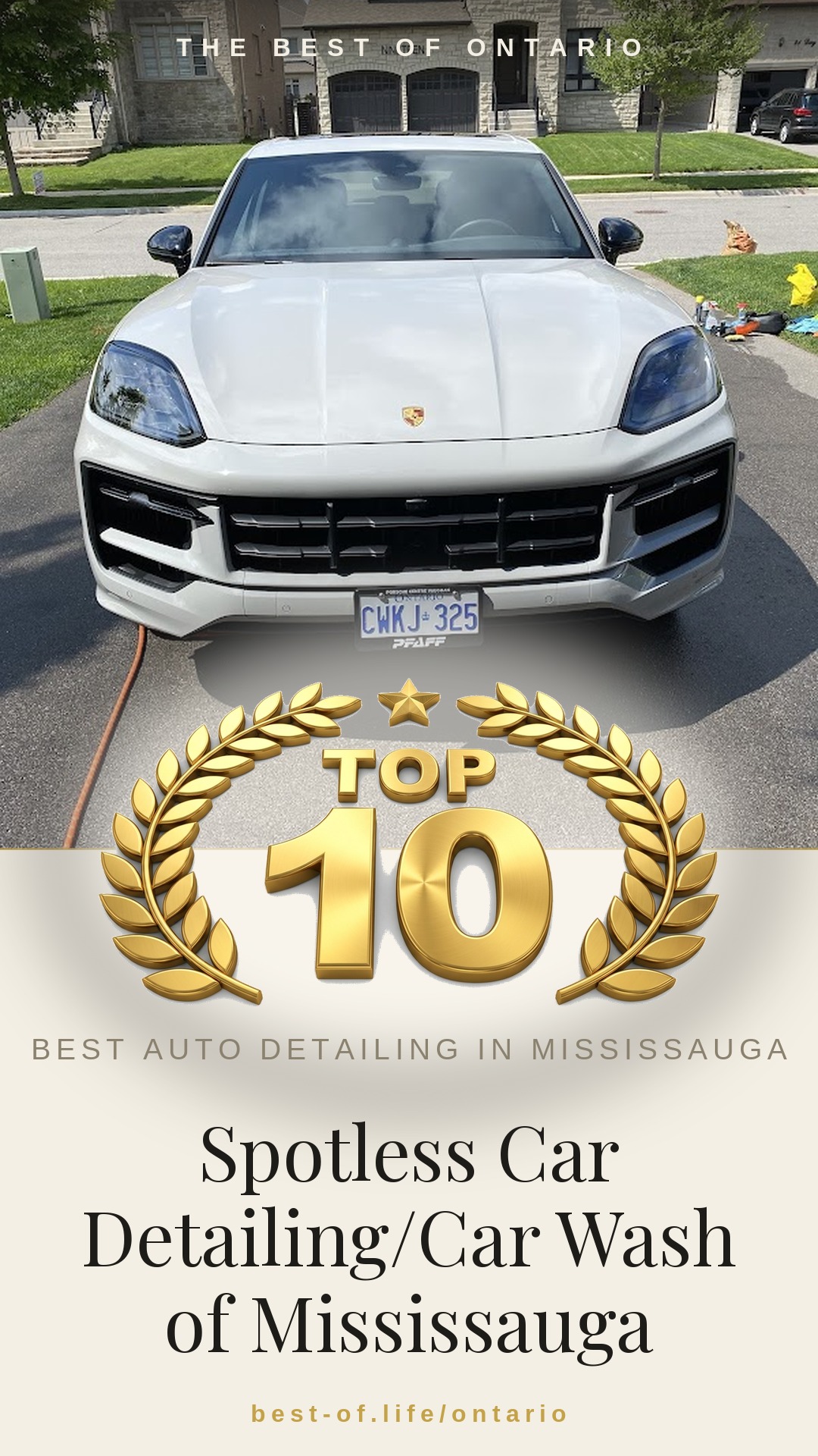 Spotless Car Detailing/Car Wash of Mississauga Instagram badge