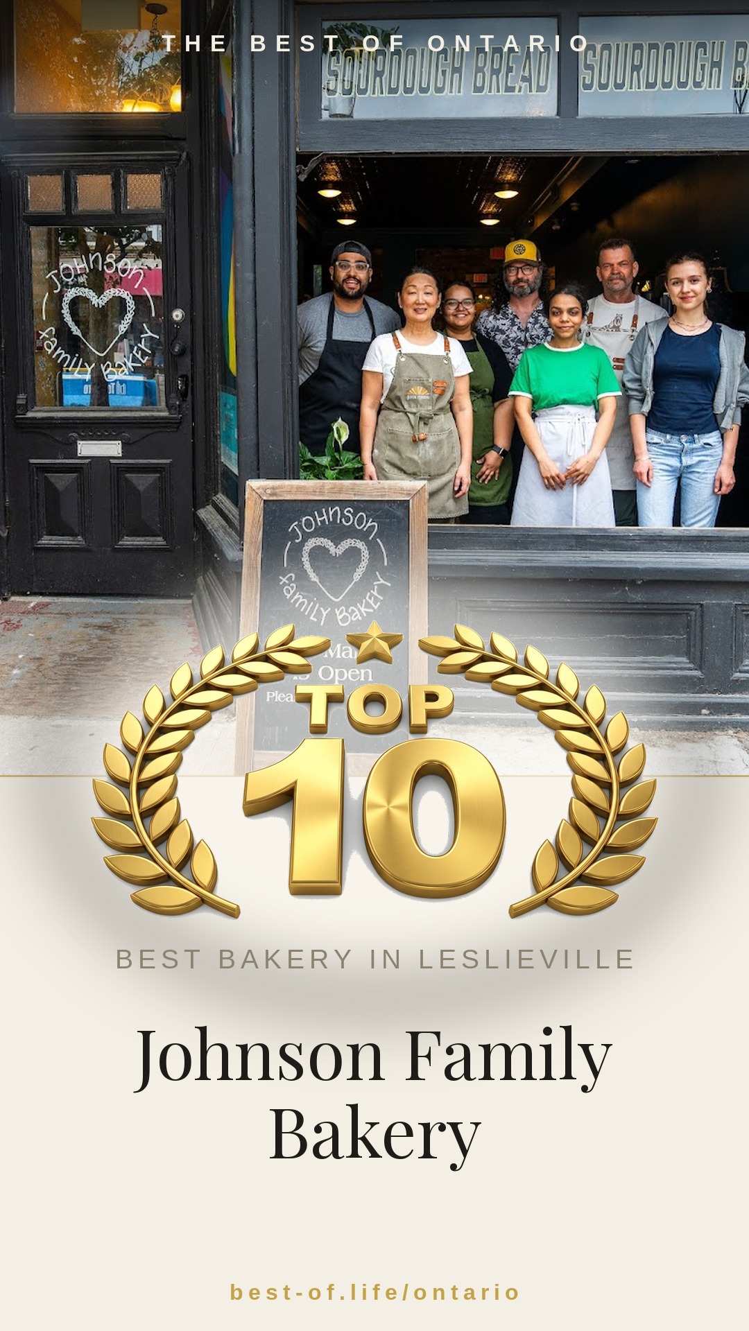Johnson Family Bakery Instagram badge