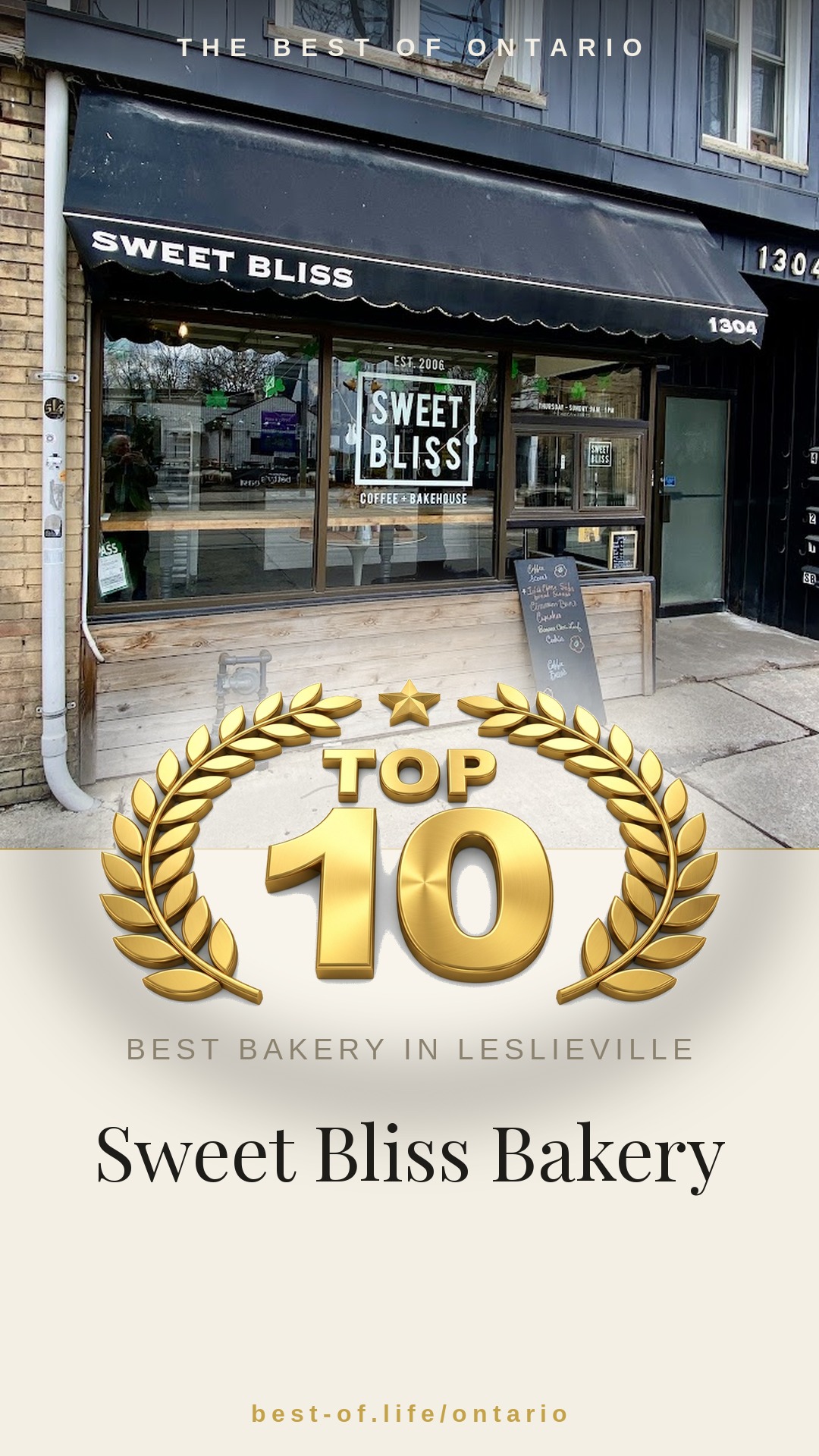 Sweet Bliss Bakery Instagram badge