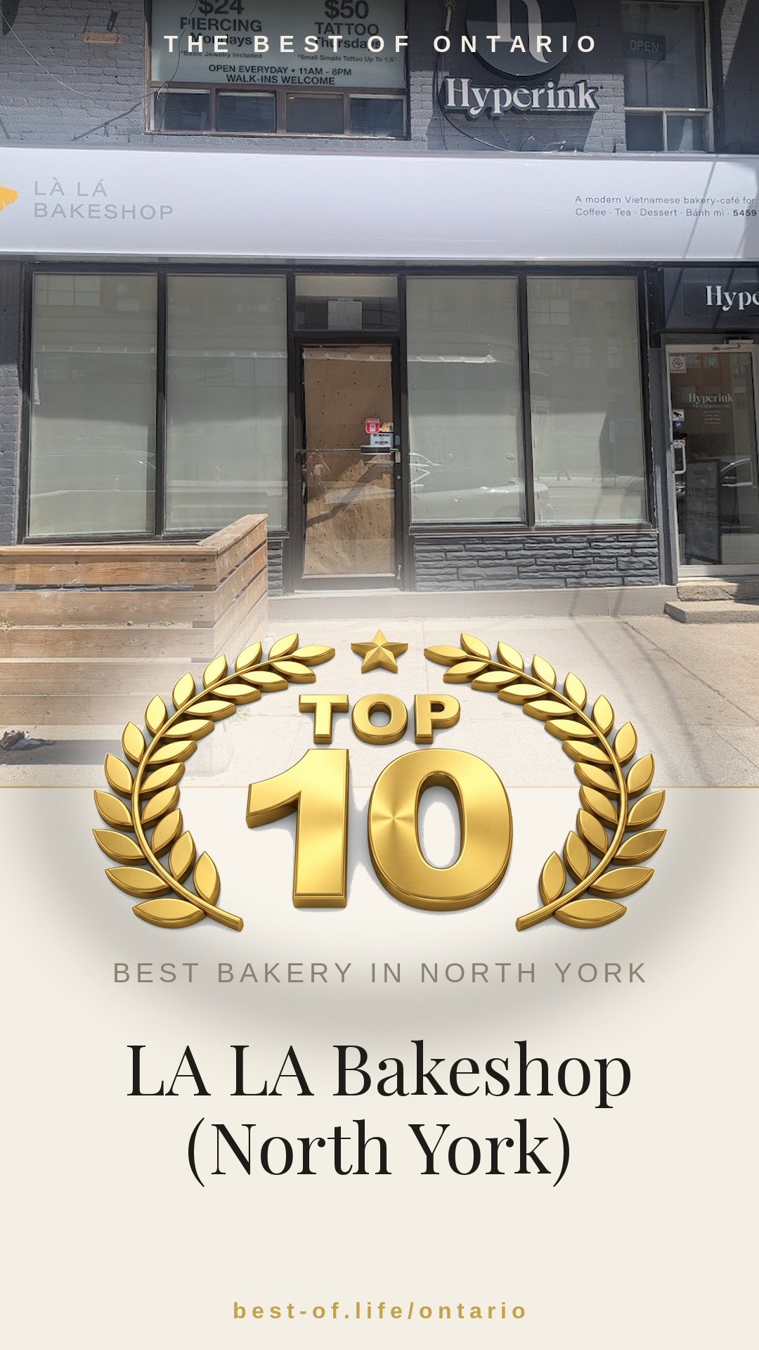 LA LA Bakeshop (North York) Instagram badge