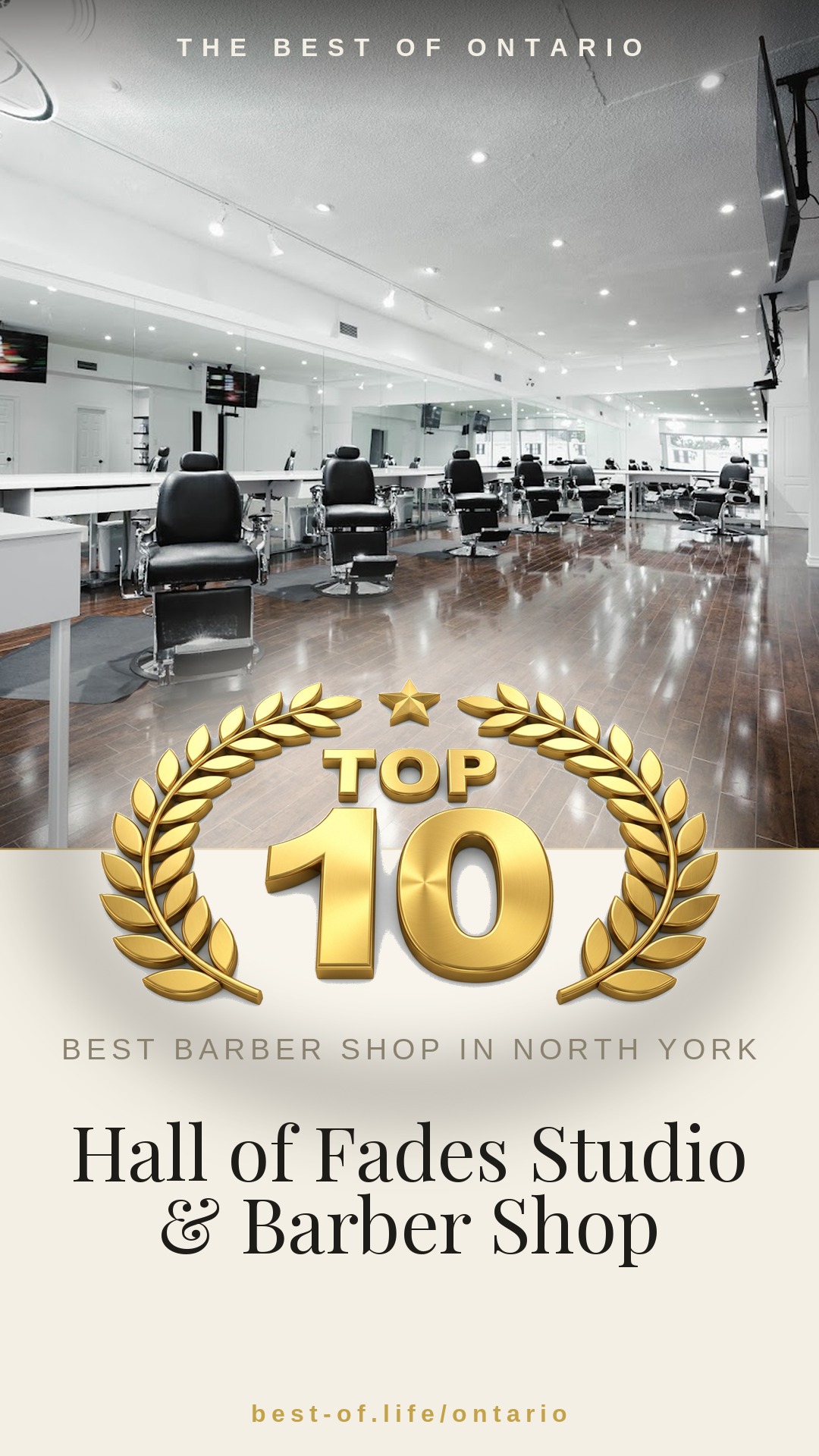 Hall of Fades Studio & Barber Shop Instagram badge