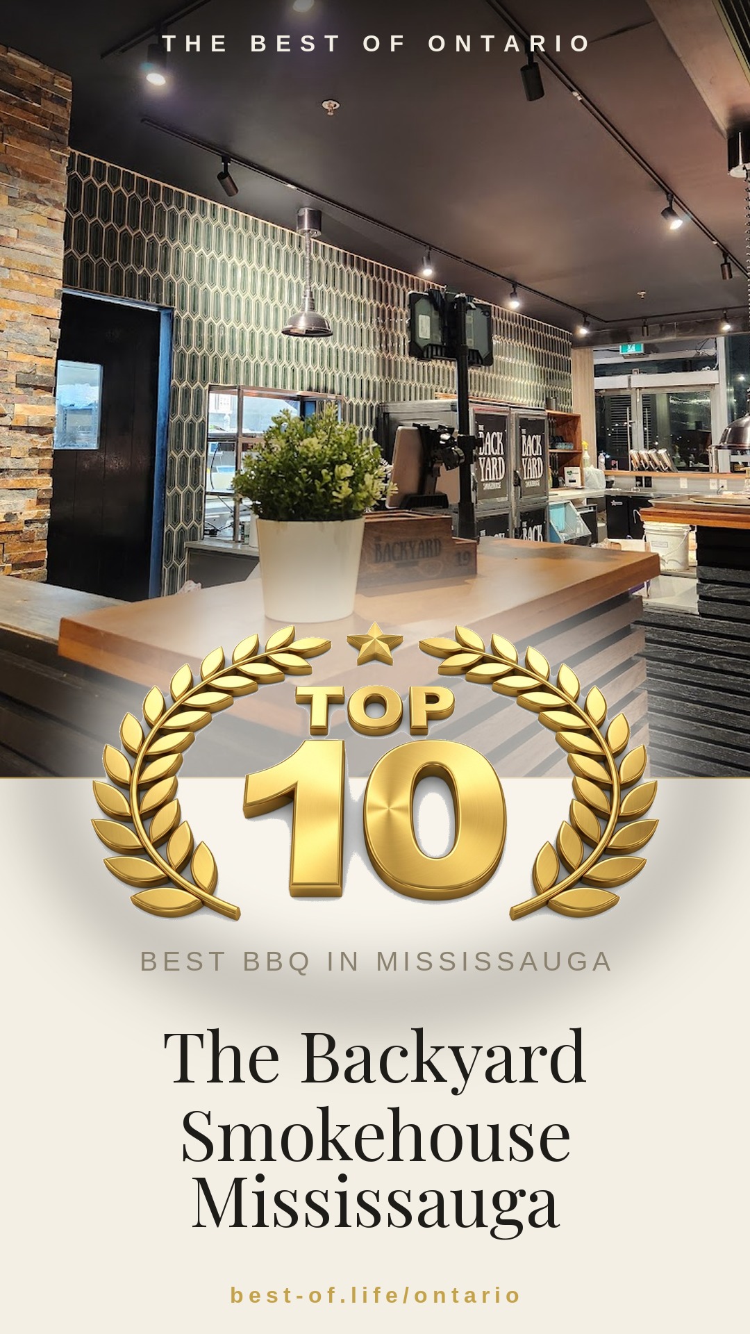 The Backyard Smokehouse Mississauga Instagram badge