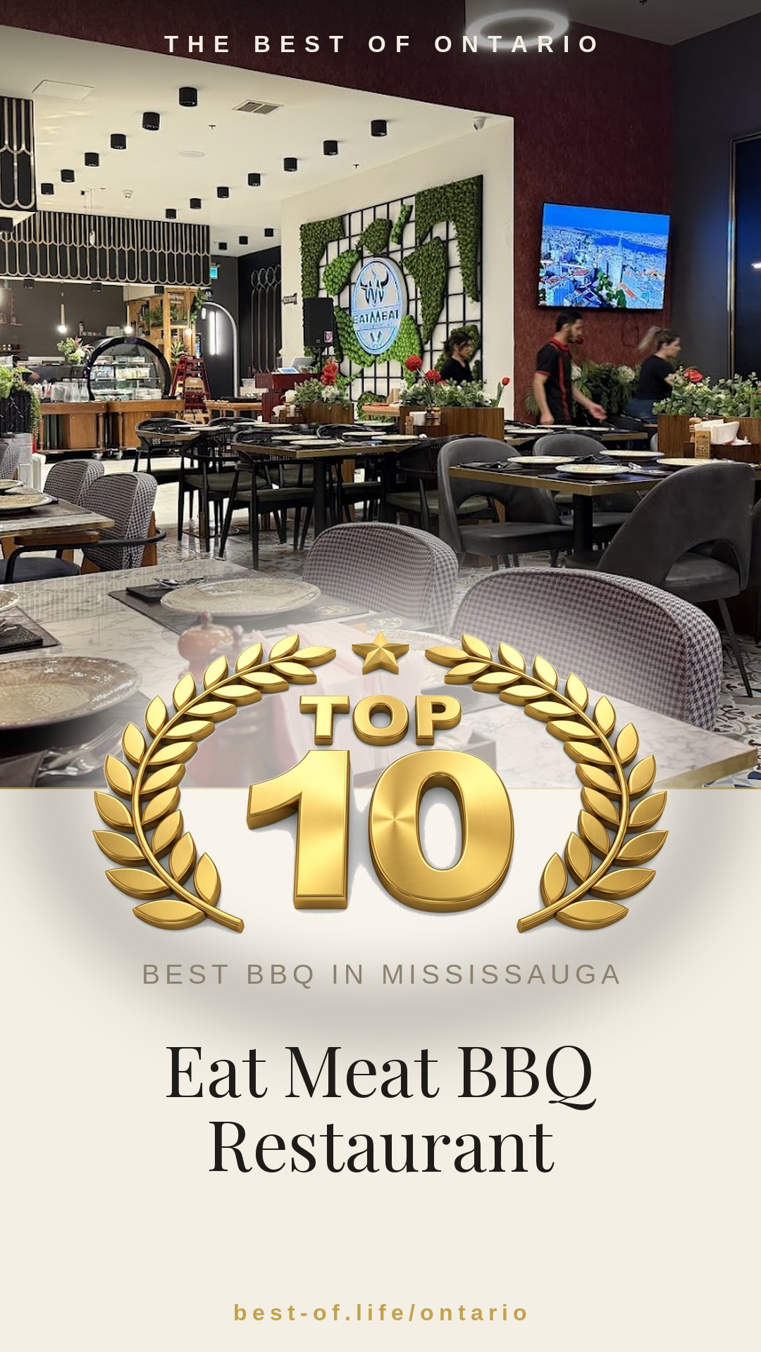 Eat Meat BBQ Restaurant Instagram badge