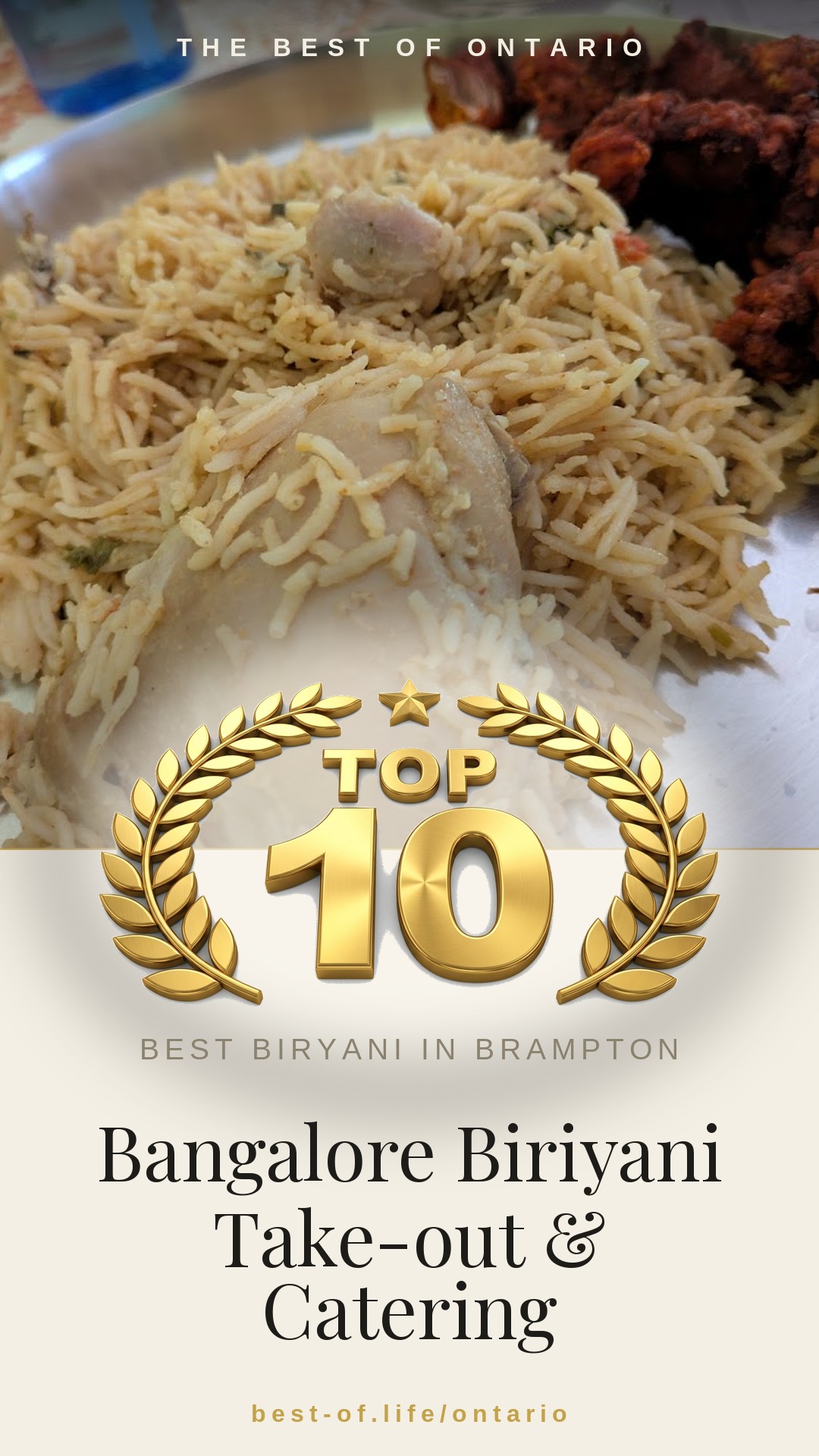 Bangalore Biriyani Take-out & Catering Instagram badge