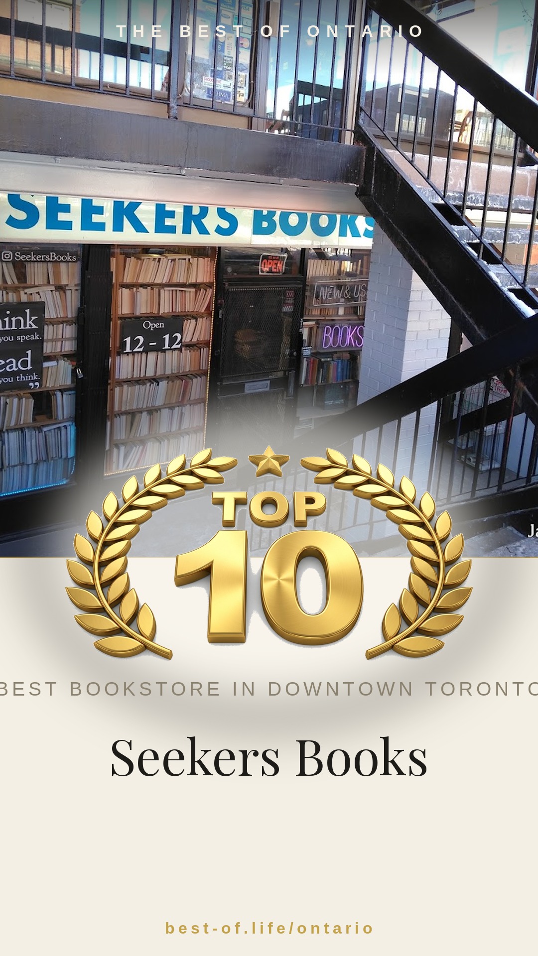Seekers Books Instagram badge