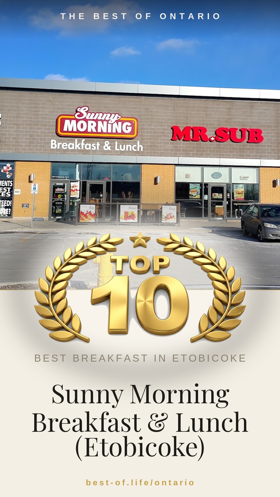 Sunny Morning Breakfast & Lunch (Etobicoke) Instagram badge
