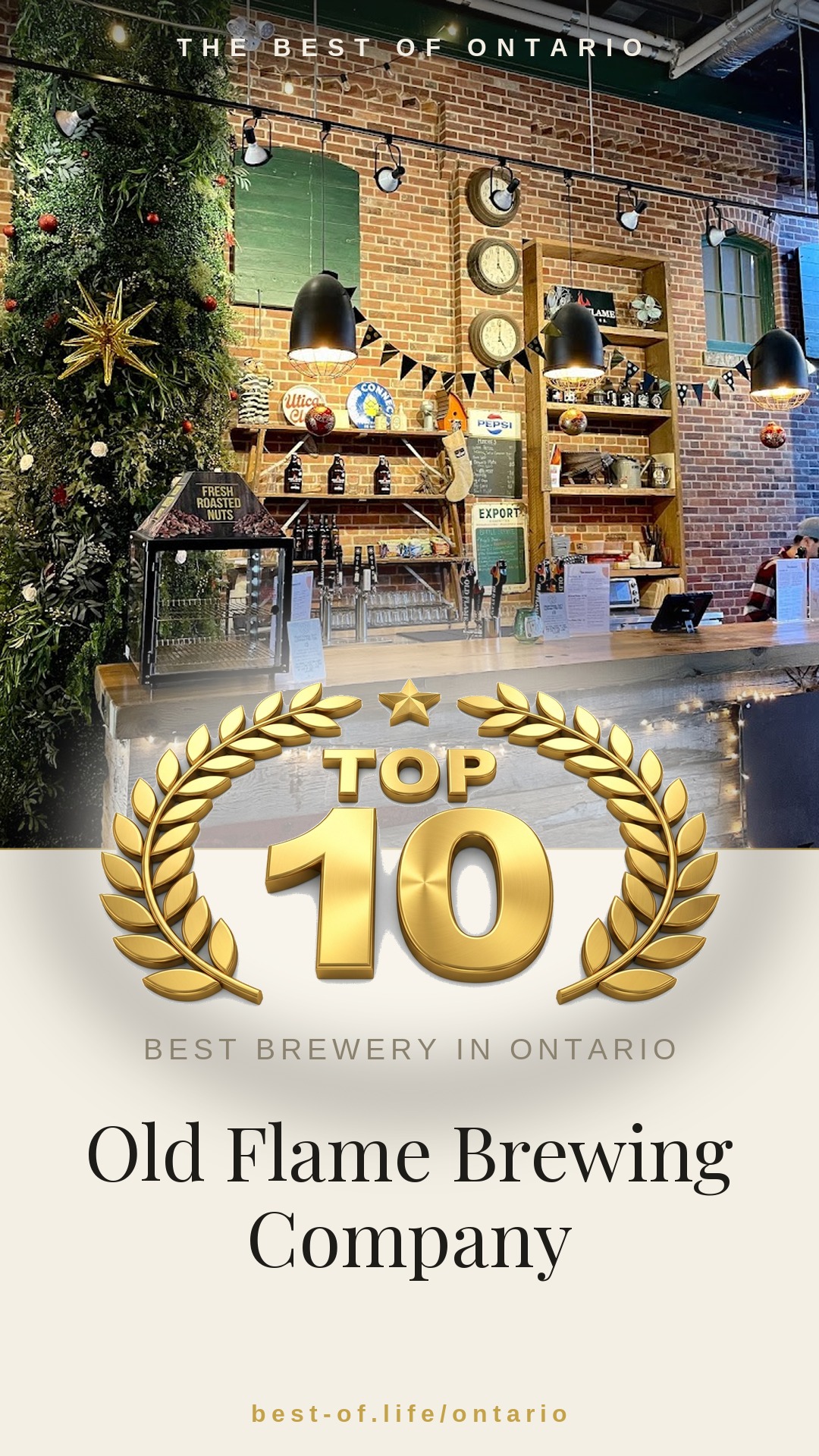 Old Flame Brewing Company Instagram badge