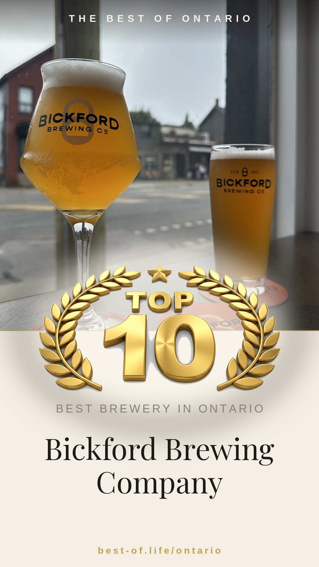 Bickford Brewing Company Instagram badge