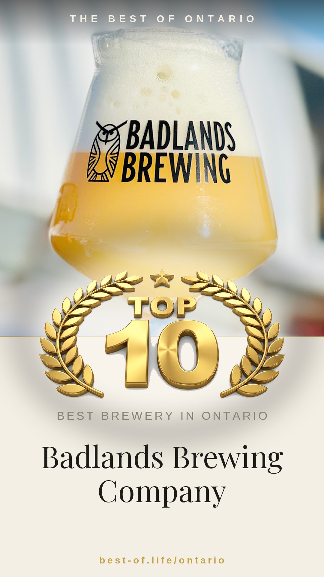Badlands Brewing Company Instagram badge