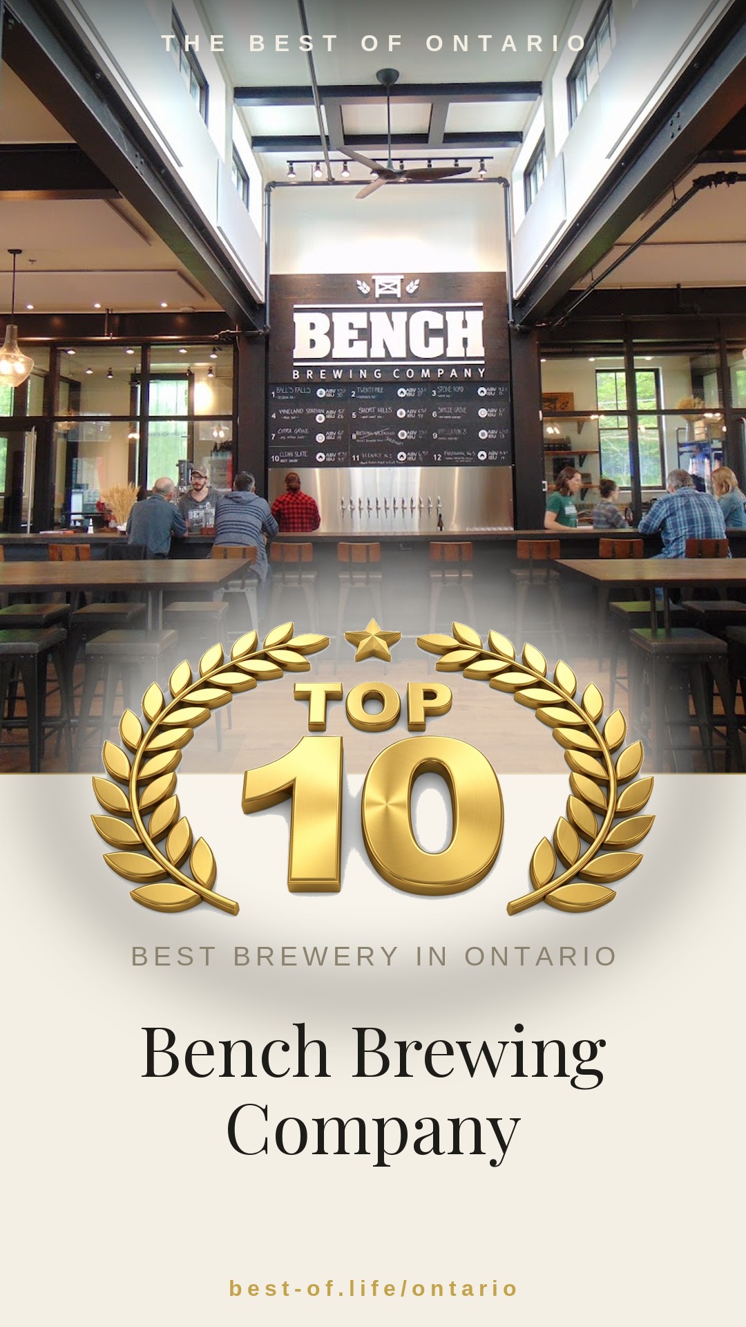 Bench Brewing Company Instagram badge