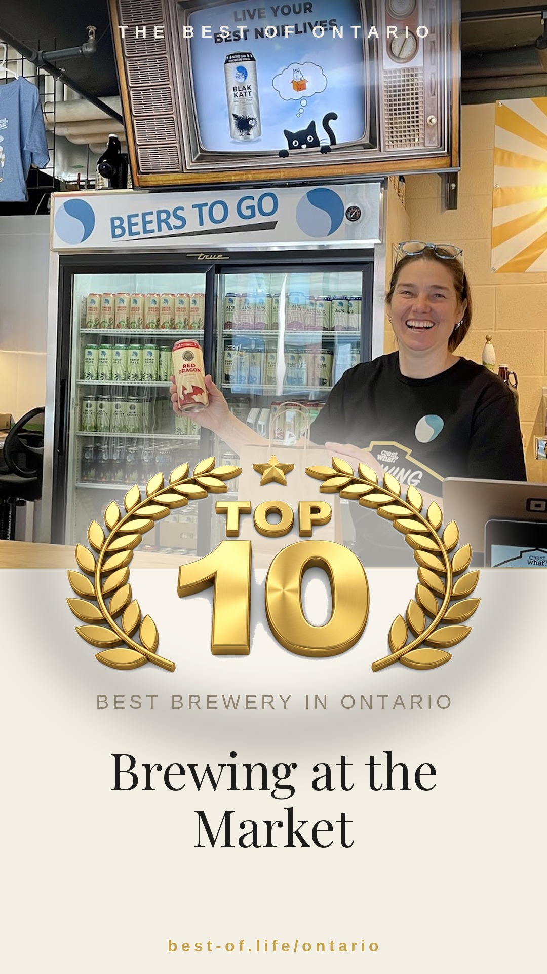 Brewing at the Market Instagram badge