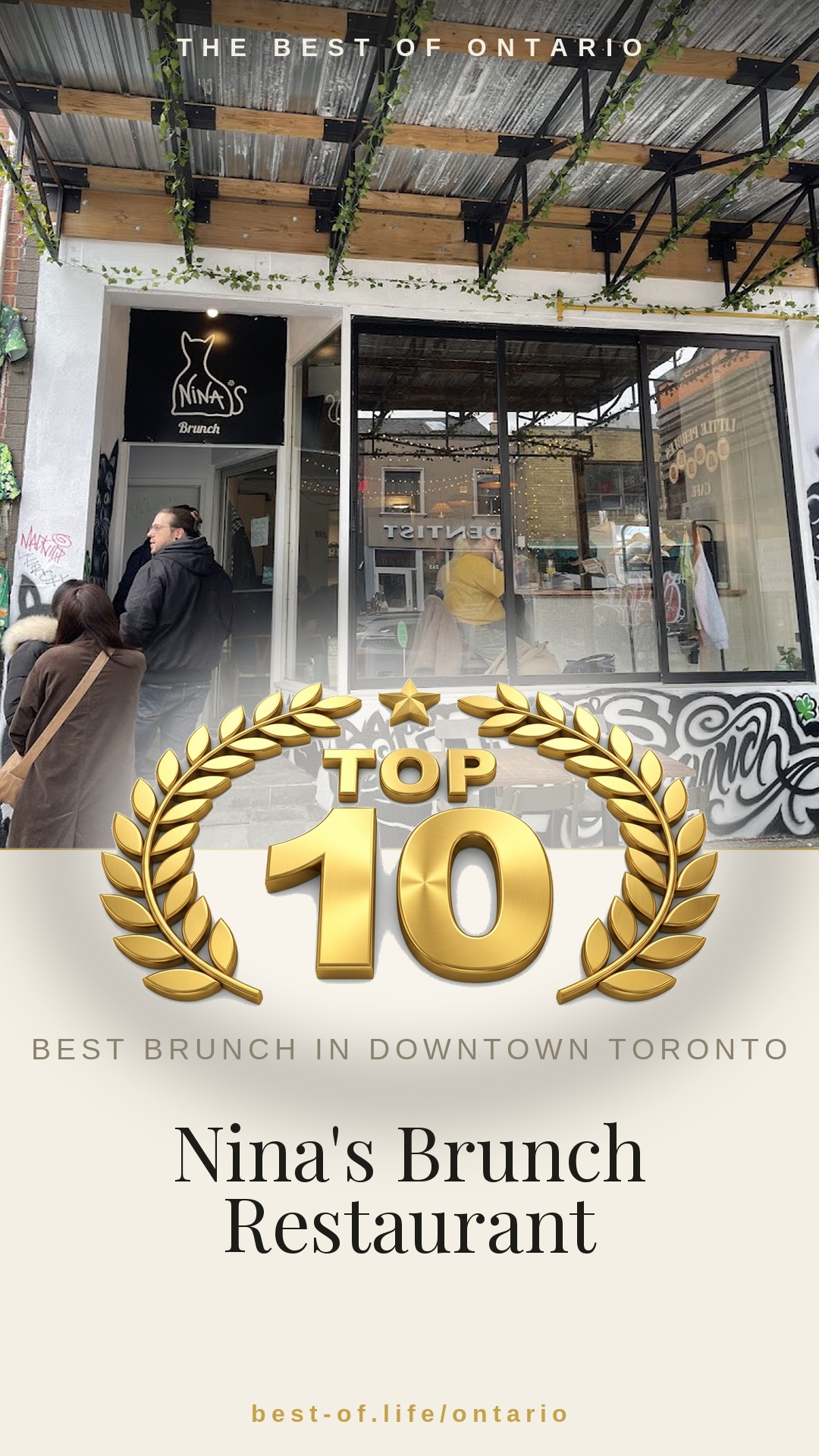 Nina's Brunch Restaurant Instagram badge