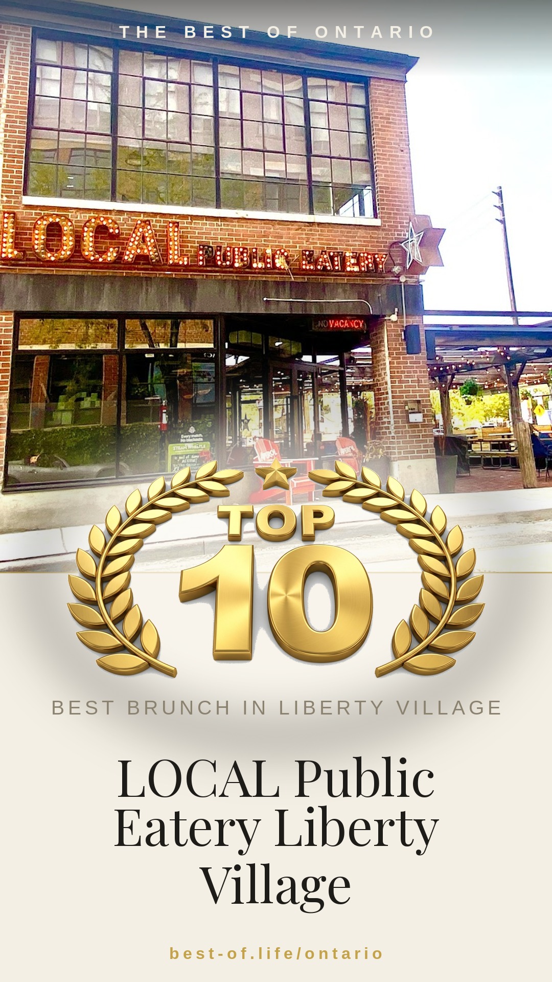 LOCAL Public Eatery Liberty Village Instagram badge