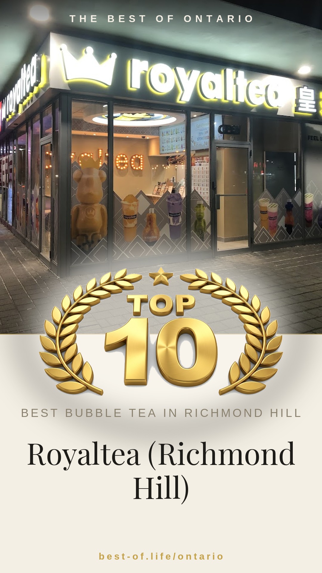 Royaltea (Richmond Hill) Instagram badge