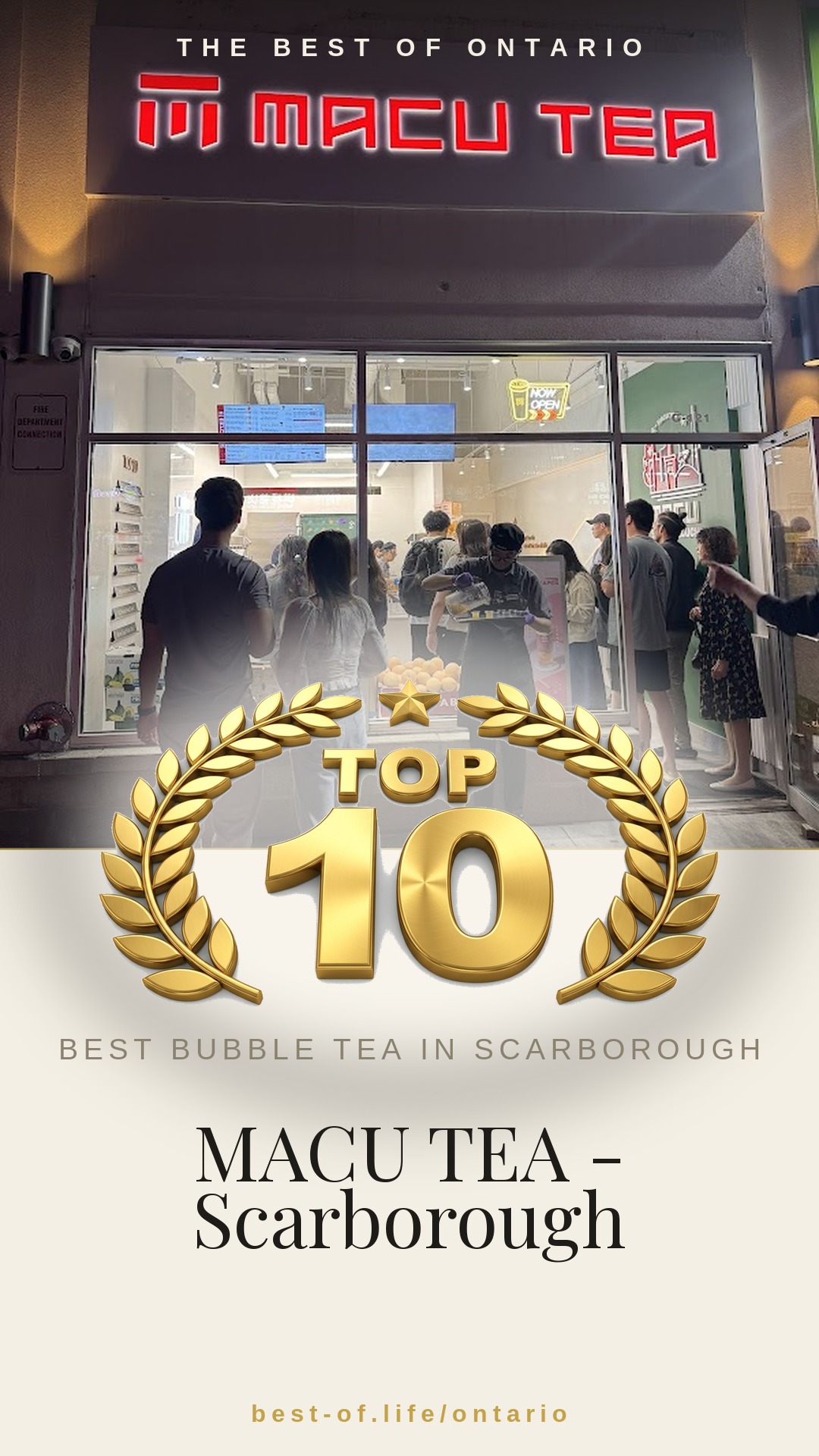 MACU TEA - Scarborough Instagram badge
