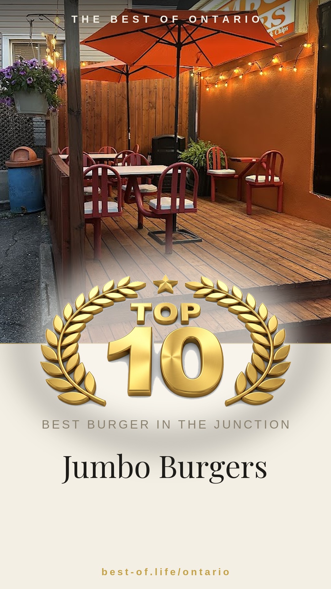 Jumbo Burgers Instagram badge