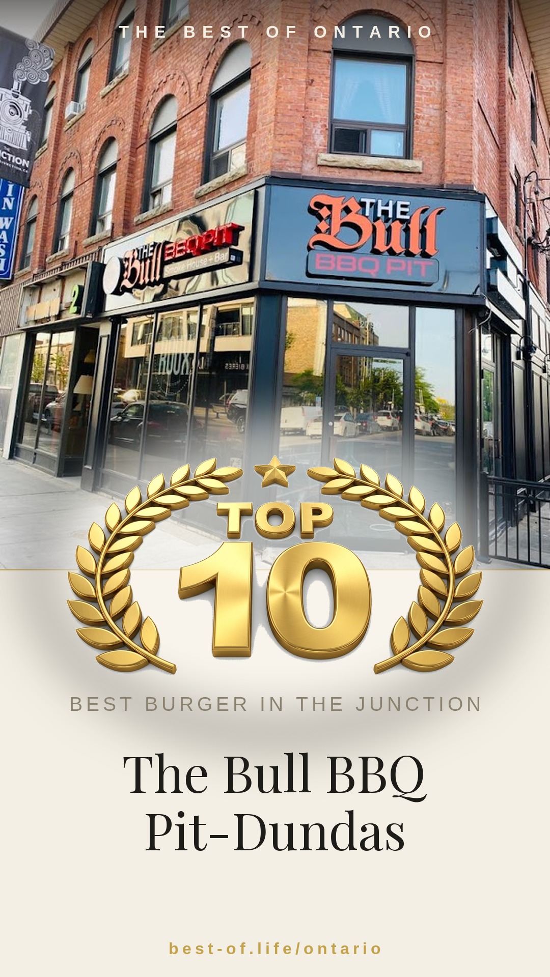 The Bull BBQ Pit-Dundas Instagram badge