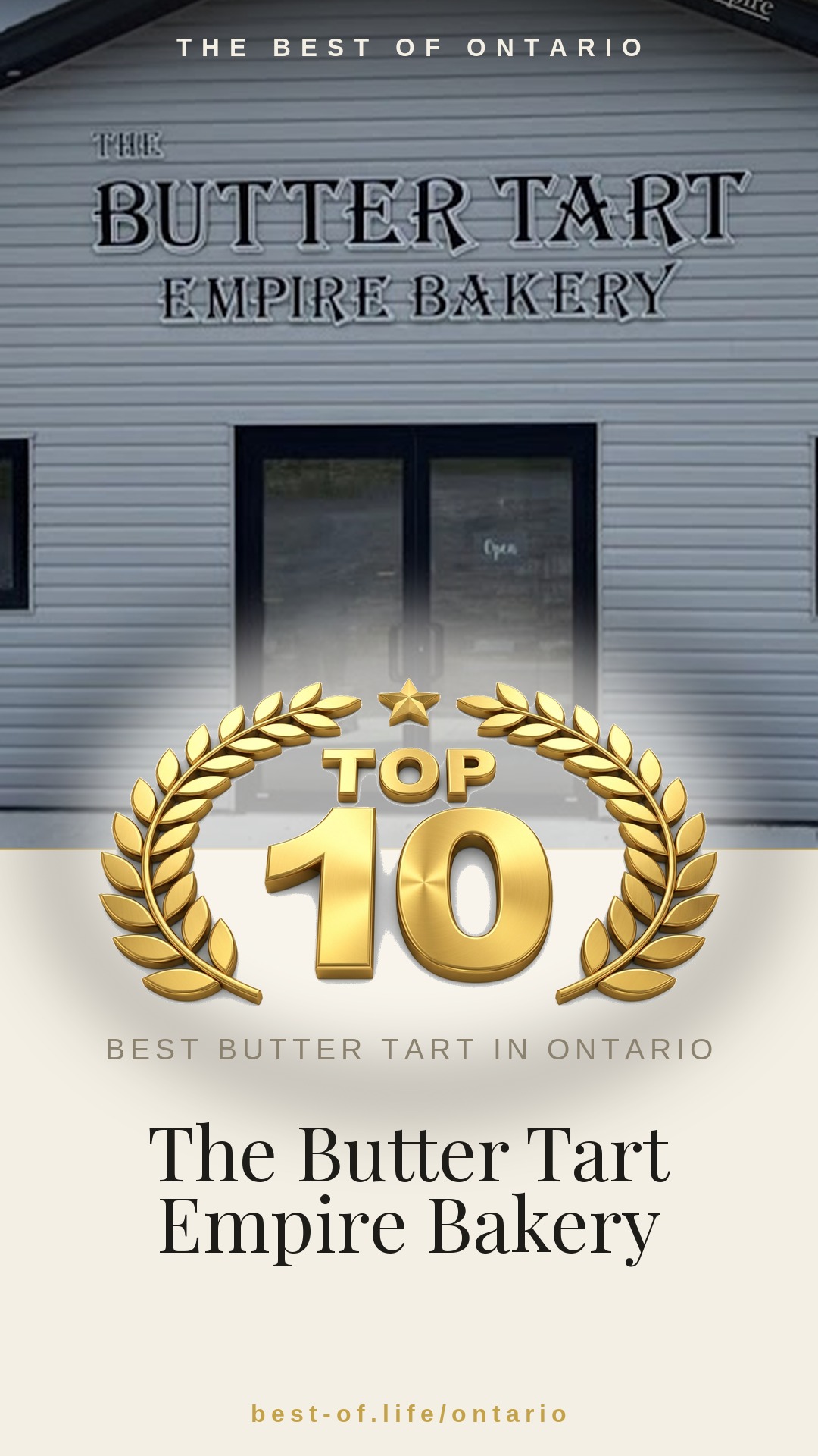 The Butter Tart Empire Bakery Instagram badge
