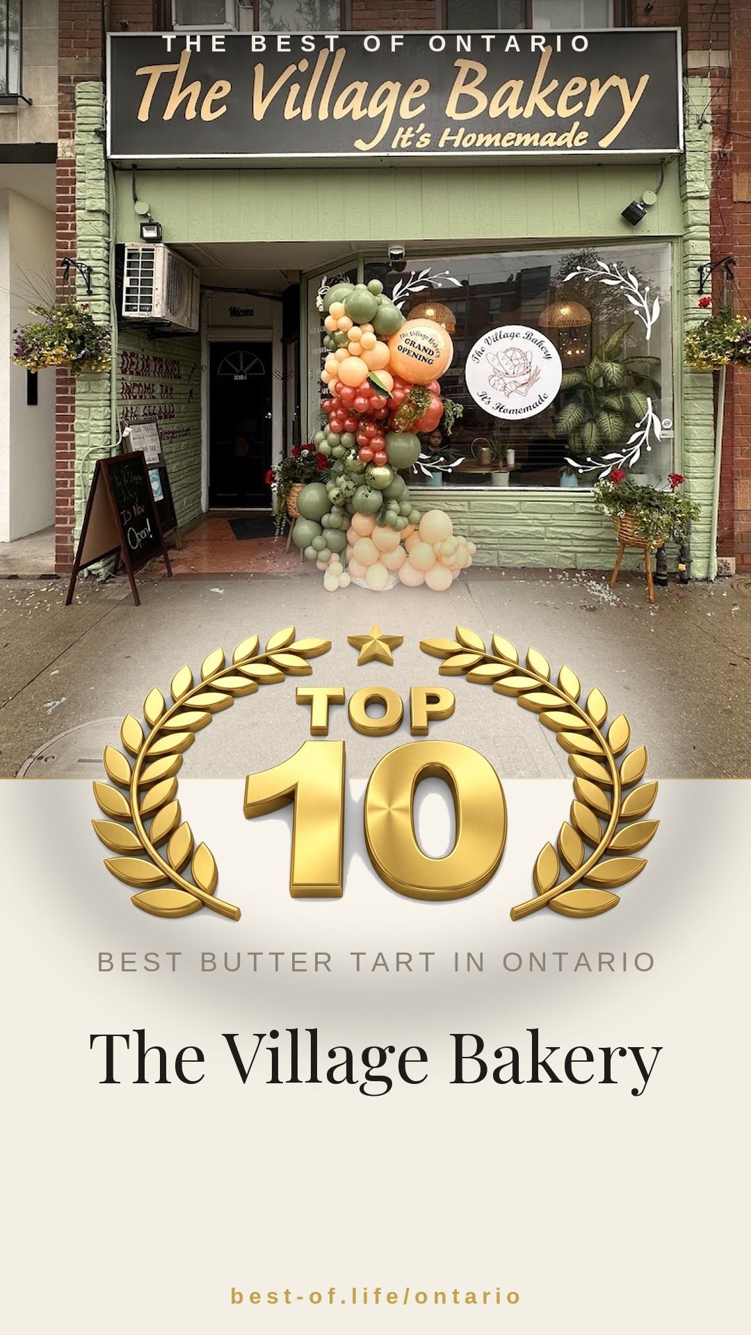 The Village Bakery Instagram badge