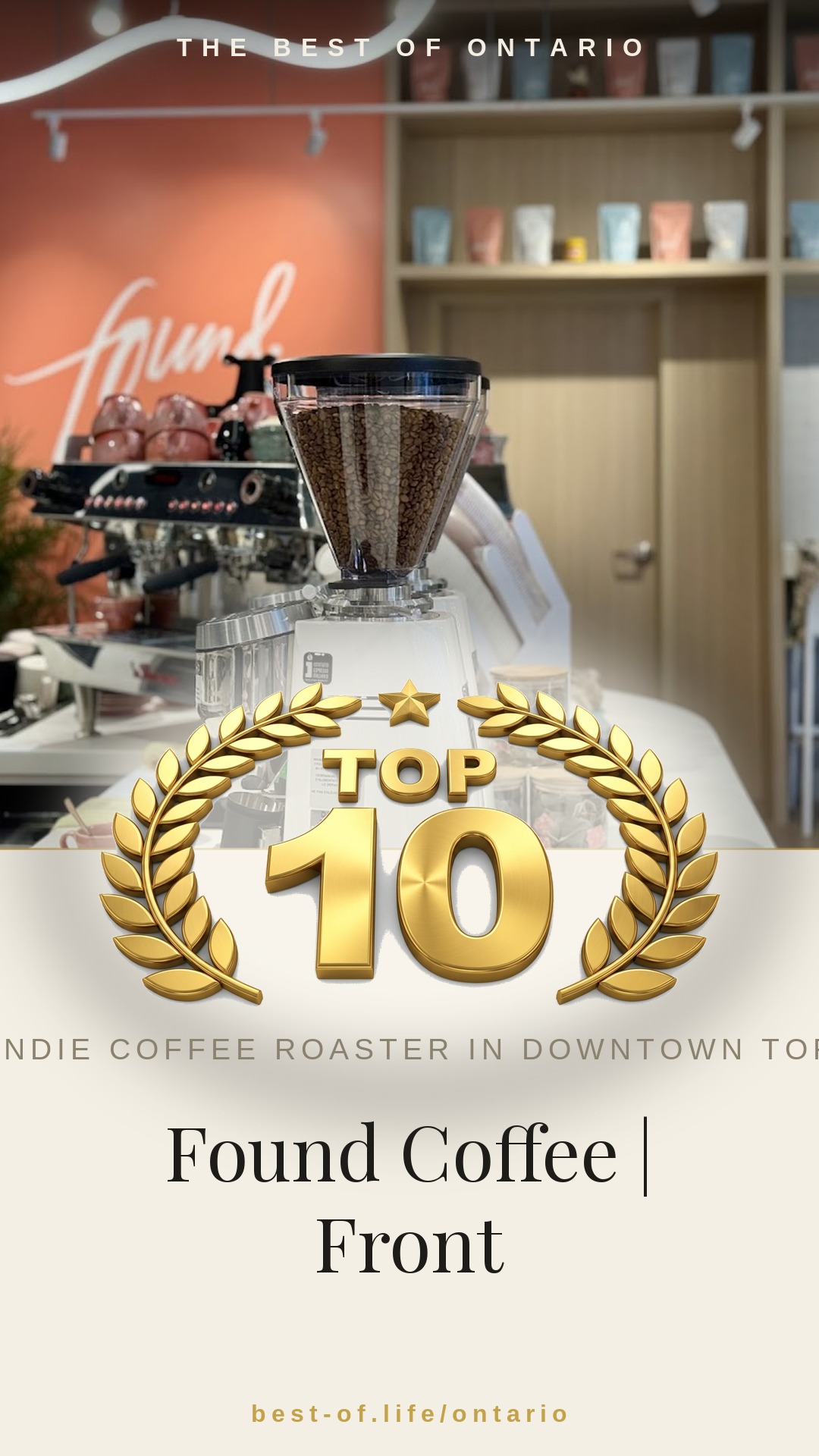 Found Coffee | Front Instagram badge