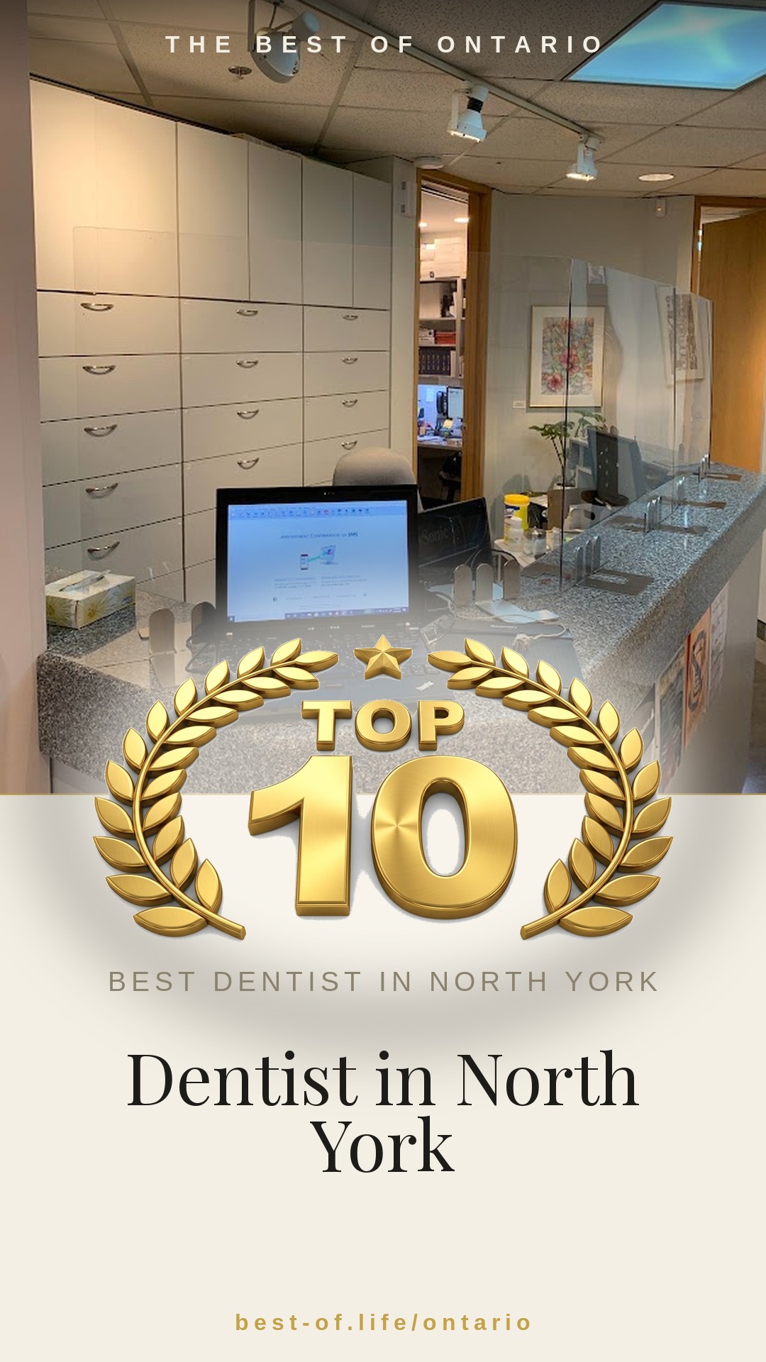 Dentist in North York Instagram badge