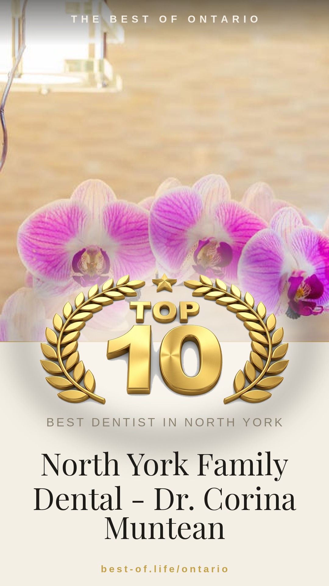 North York Family Dental - Dr. Corina Muntean Instagram badge