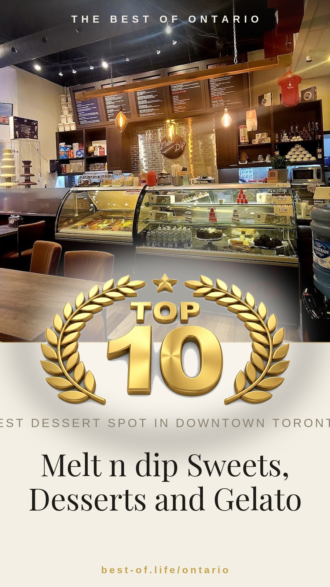 Melt n dip Sweets, Desserts and Gelato Instagram badge