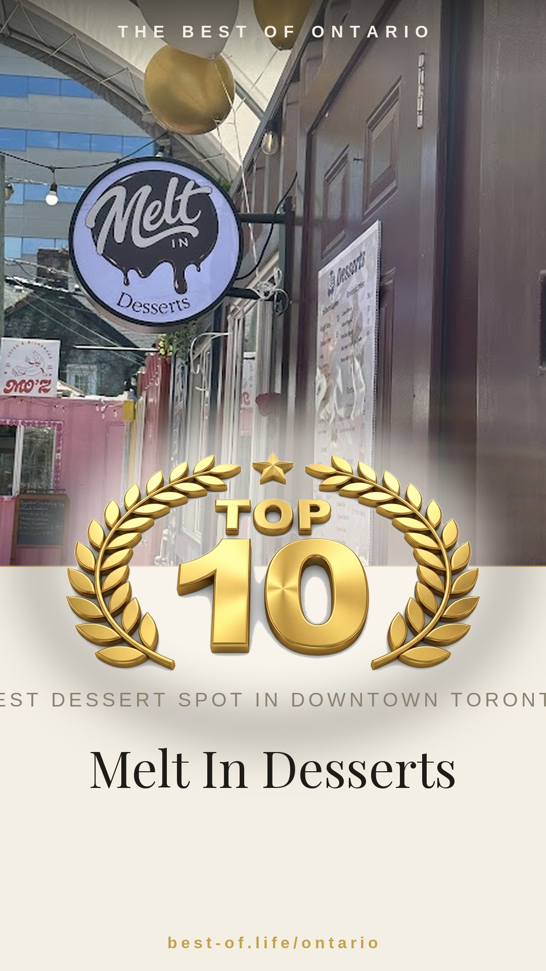 Melt In Desserts Instagram badge