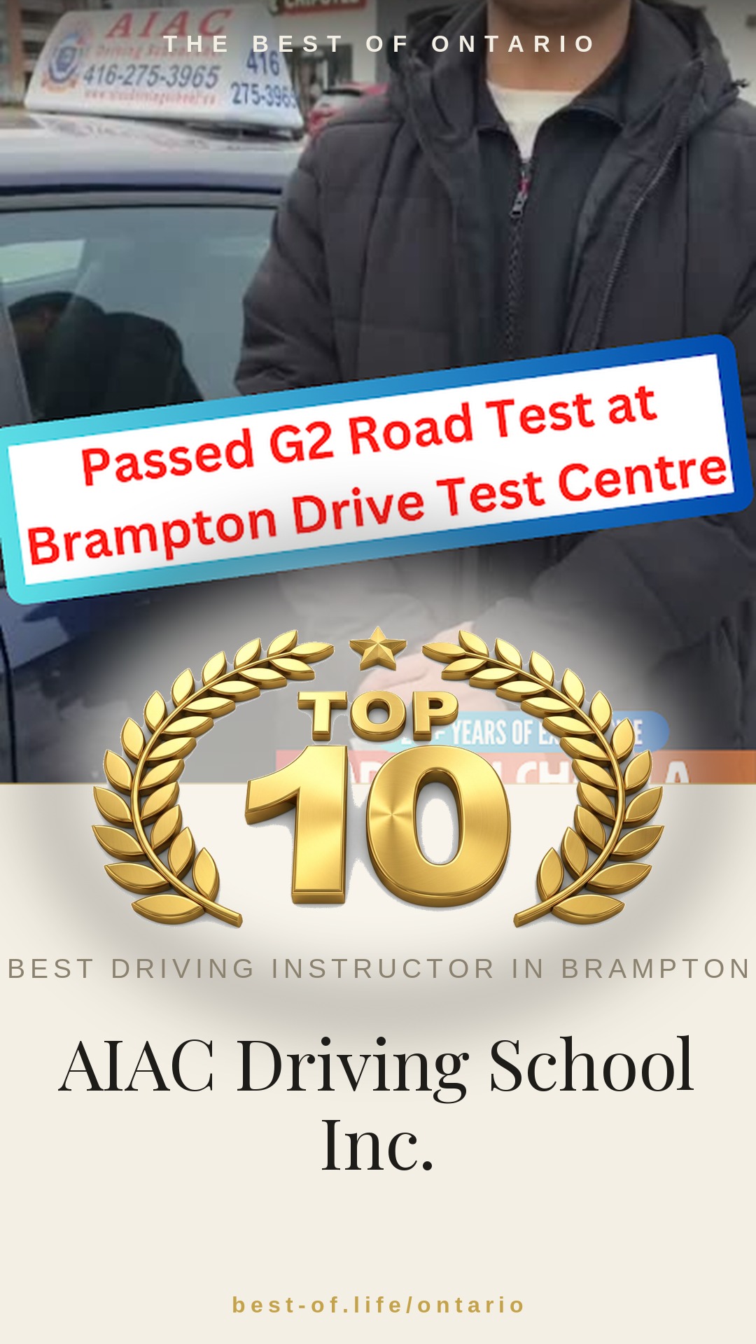 AIAC Driving School Inc. Instagram badge