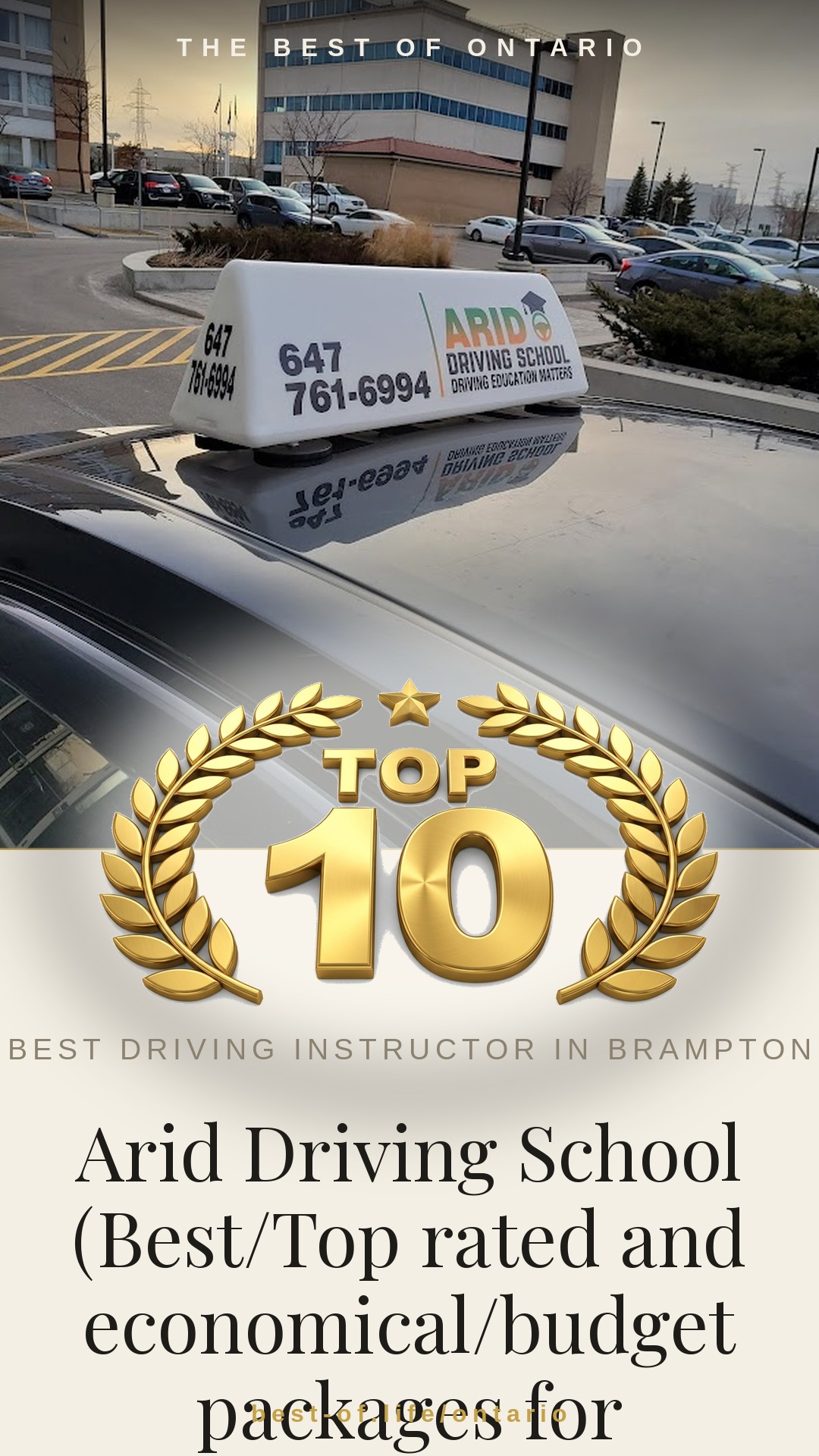 Arid Driving School (Best/Top rated and economical/budget packages for beginners/Students) Instagram badge