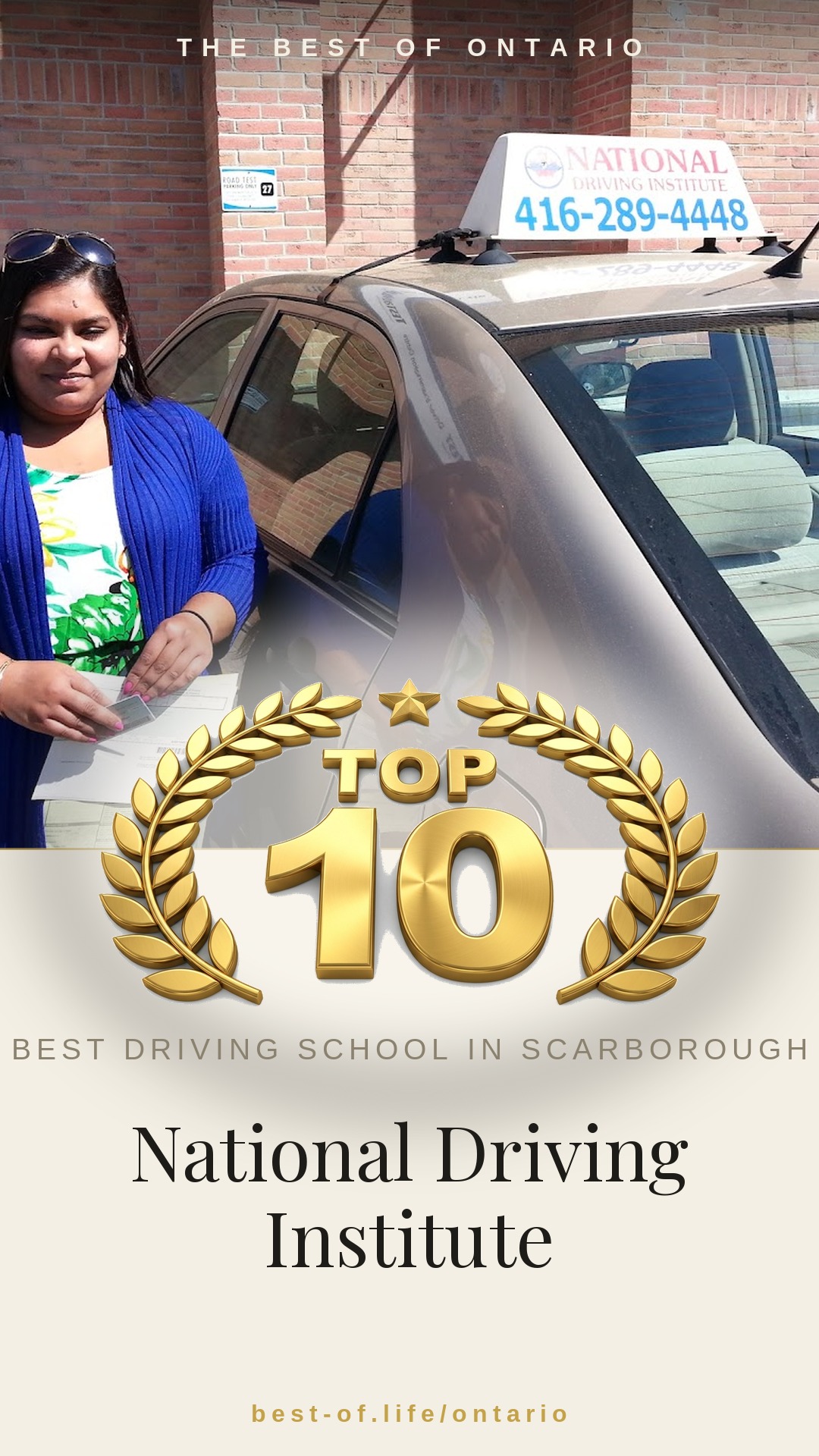National Driving Institute Instagram badge