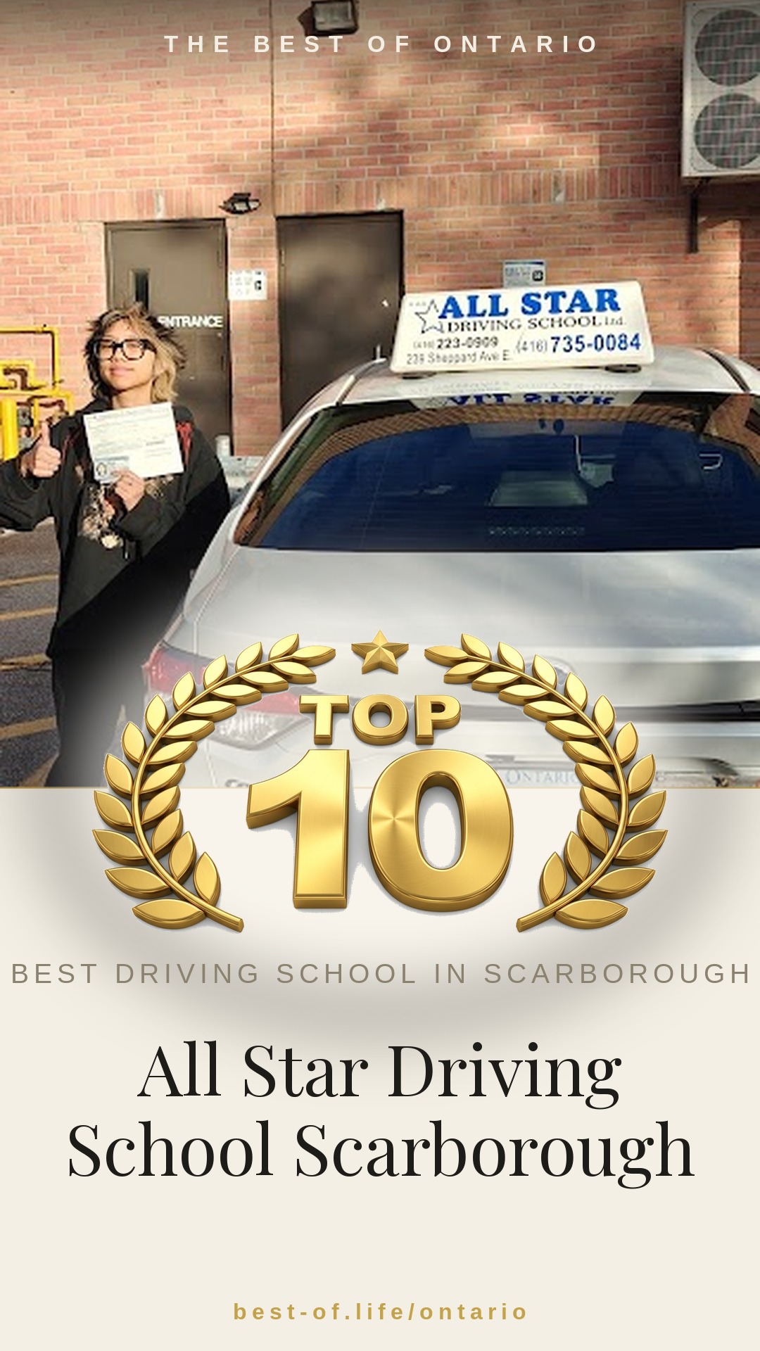 All Star Driving School Scarborough Instagram badge