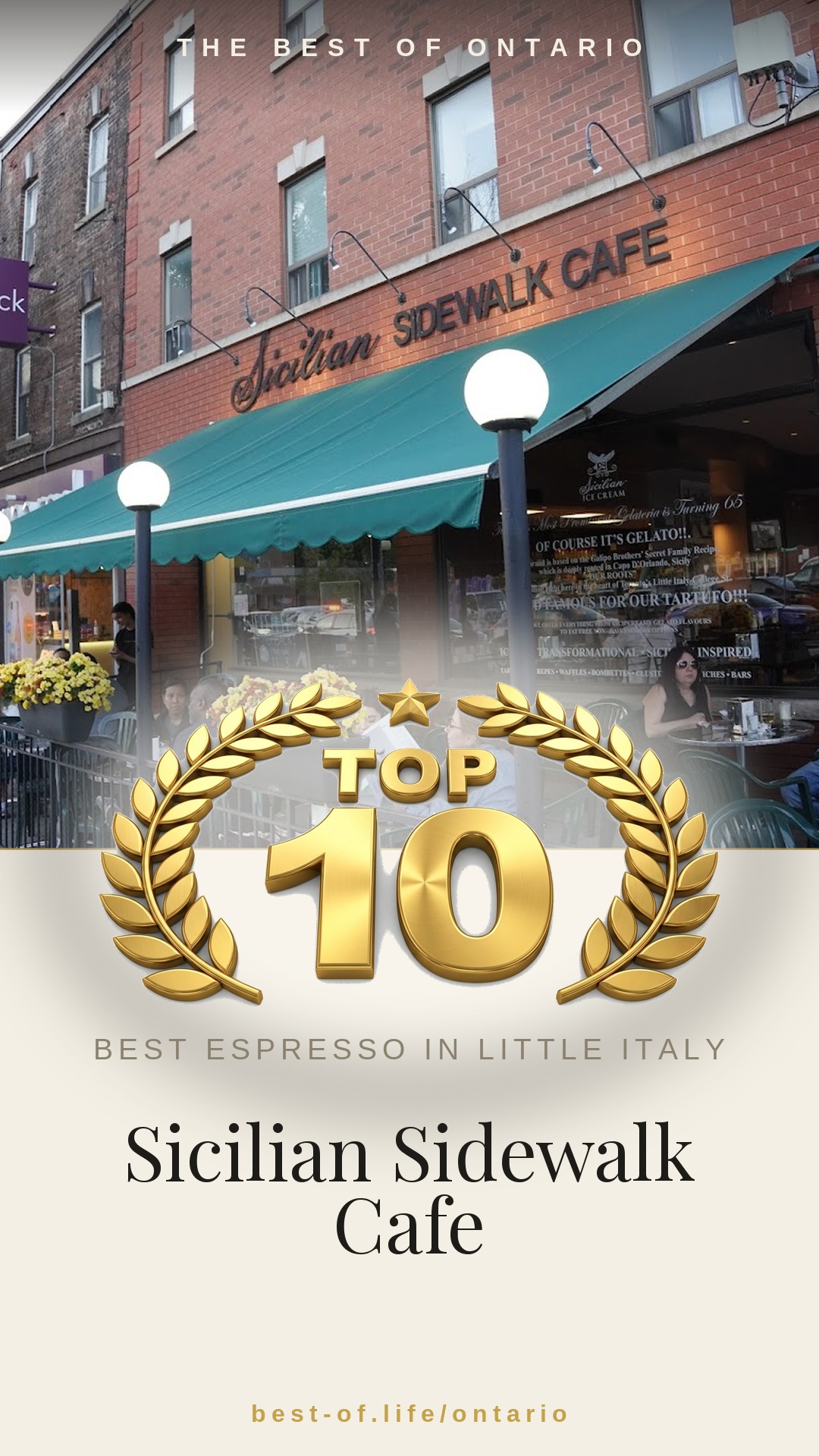 Sicilian Sidewalk Cafe Instagram badge