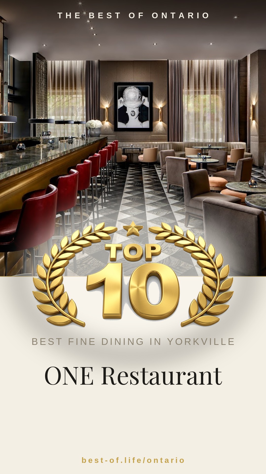 ONE Restaurant Instagram badge
