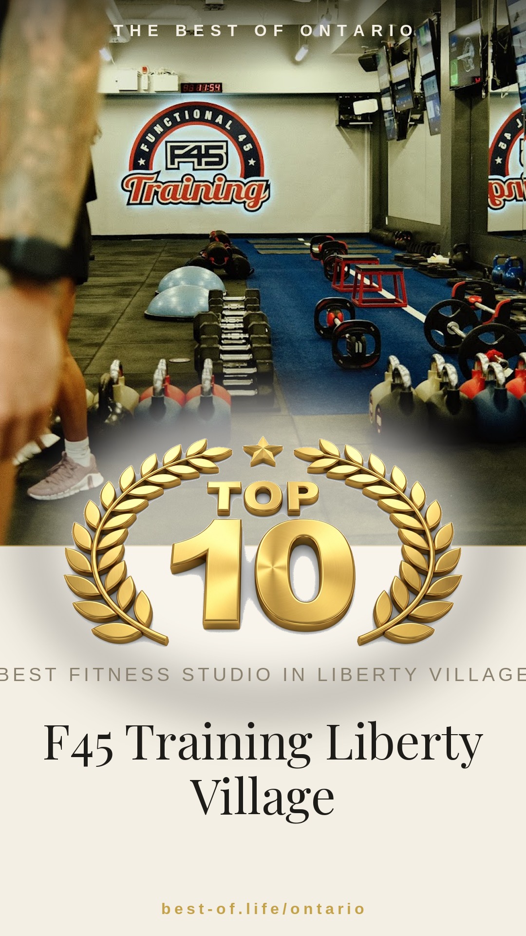 F45 Training Liberty Village Instagram badge