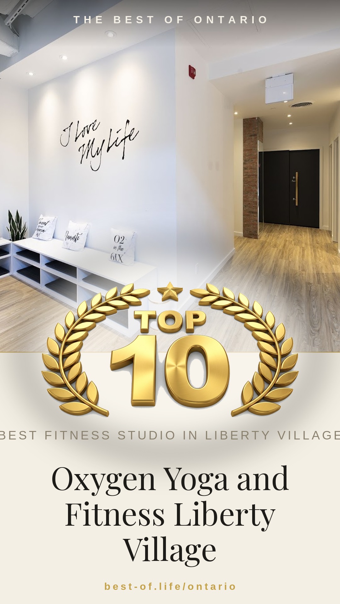 Oxygen Yoga and Fitness Liberty Village Instagram badge