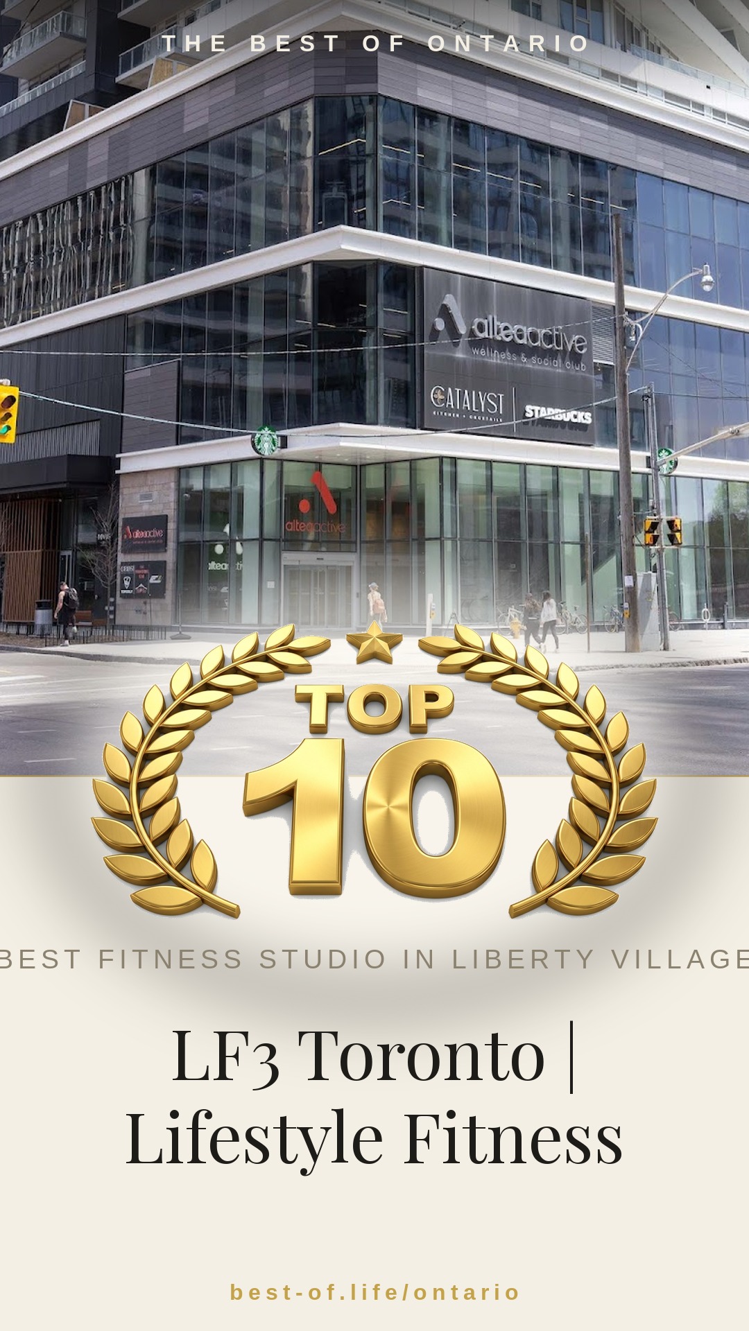 LF3 Toronto | Lifestyle Fitness Instagram badge