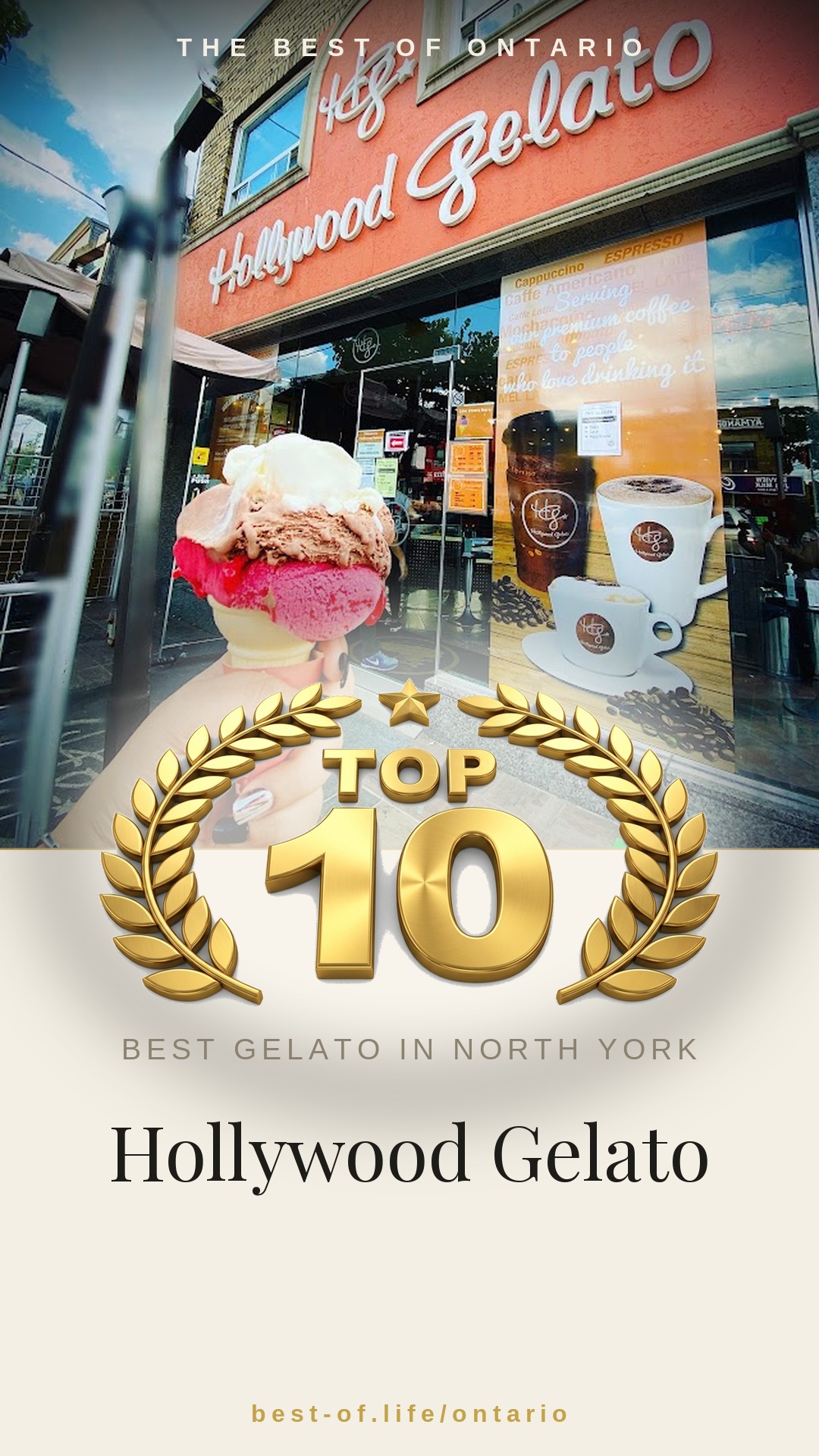 Hollywood Gelato Instagram badge