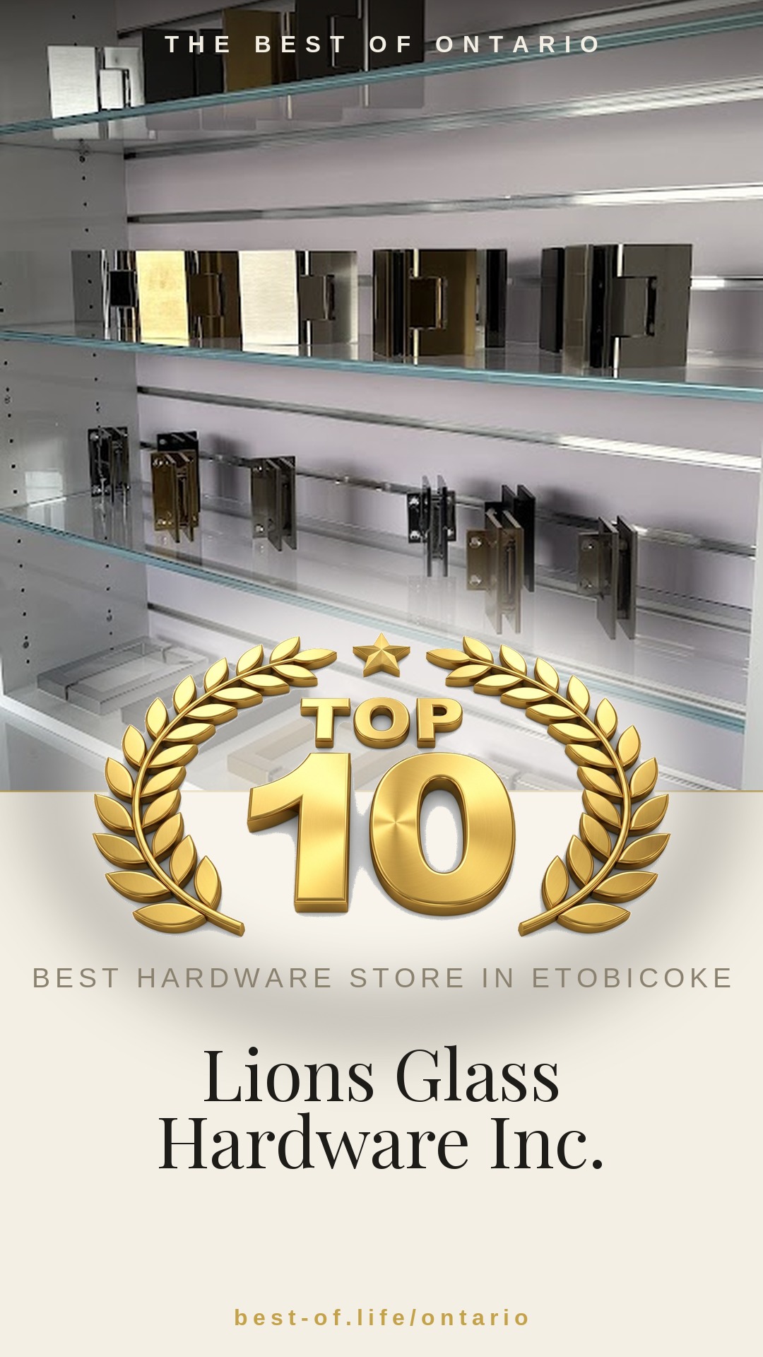 Lions Glass Hardware Inc. Instagram badge