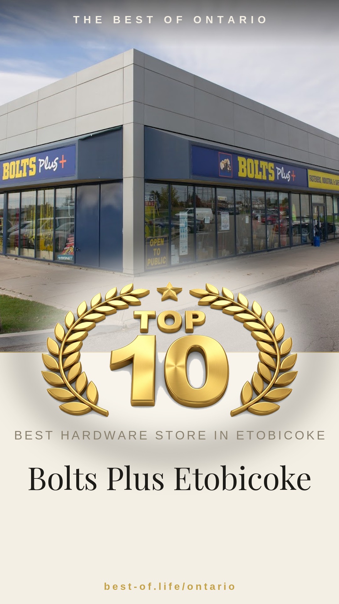 Bolts Plus Etobicoke Instagram badge