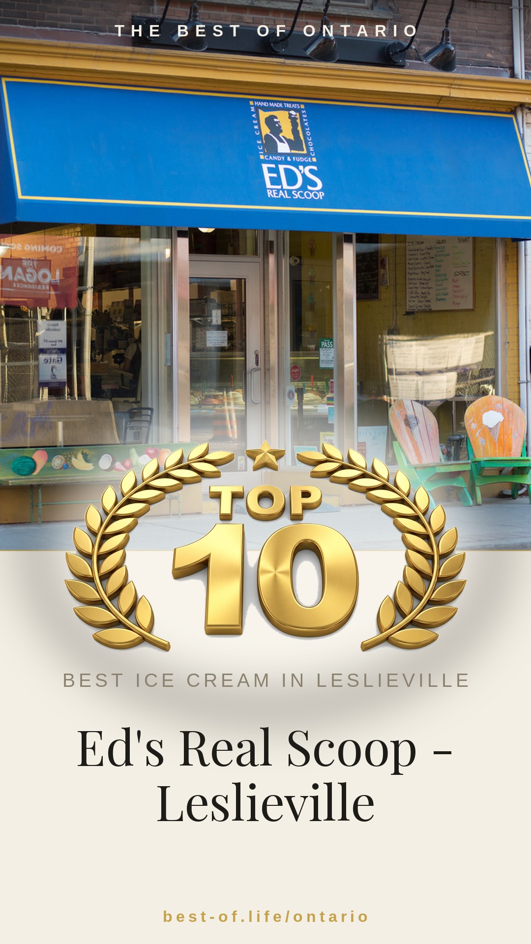 Ed's Real Scoop - Leslieville Instagram badge