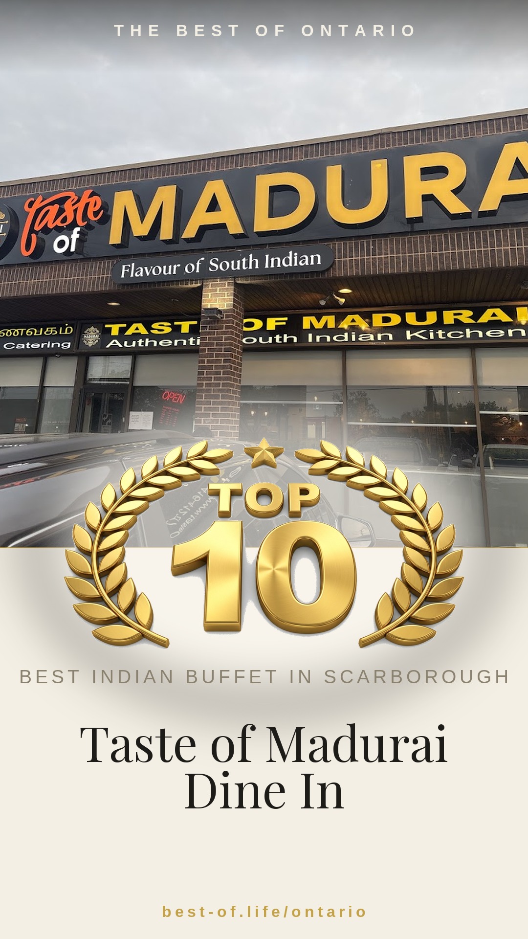 Taste of Madurai Dine In Instagram badge