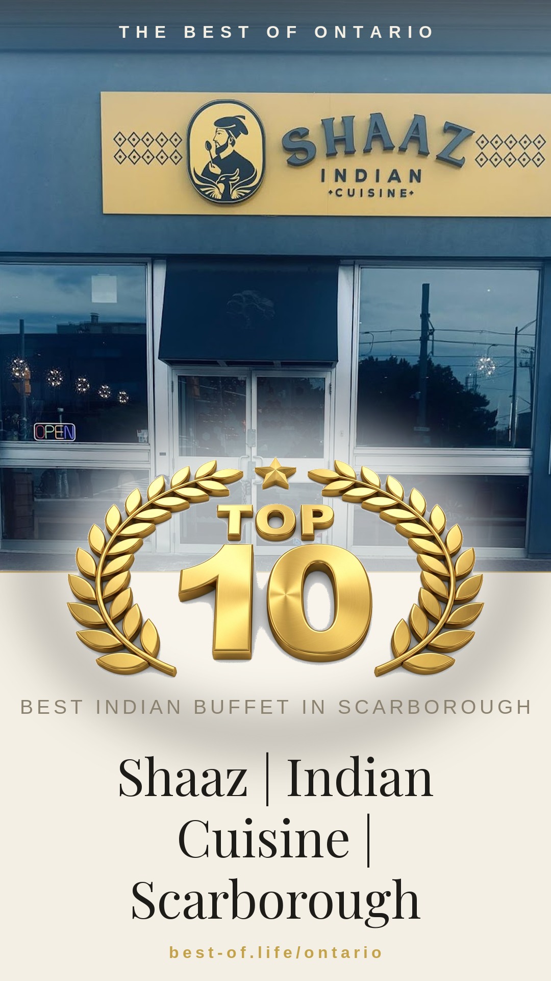 Shaaz | Indian Cuisine | Scarborough Instagram badge