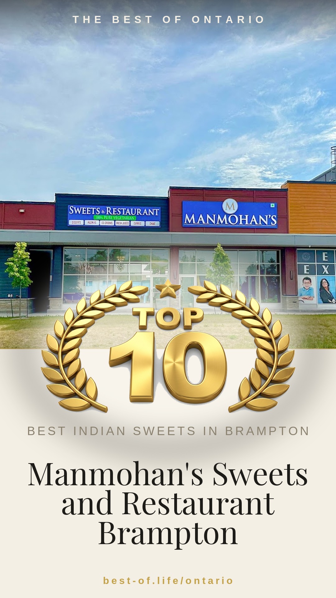 Manmohan's Sweets and Restaurant Brampton Instagram badge