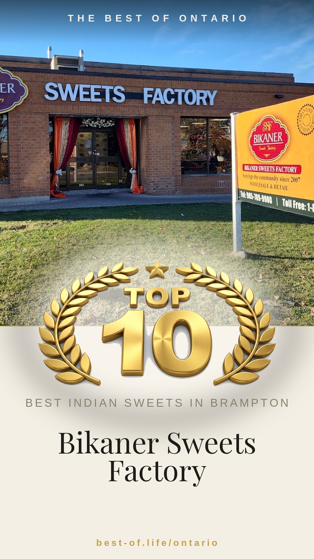 Bikaner Sweets Factory Instagram badge