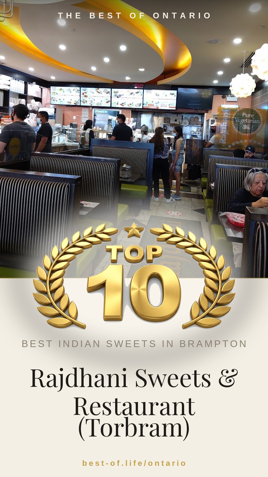 Rajdhani Sweets & Restaurant (Torbram) Instagram badge