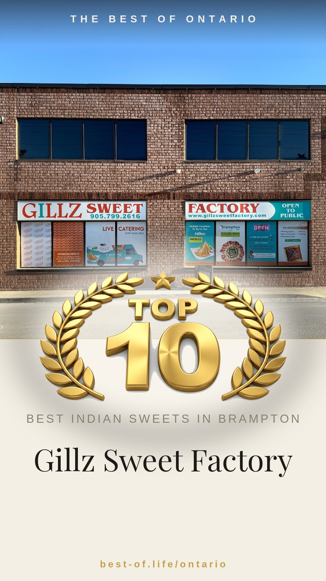 Gillz Sweet Factory Instagram badge