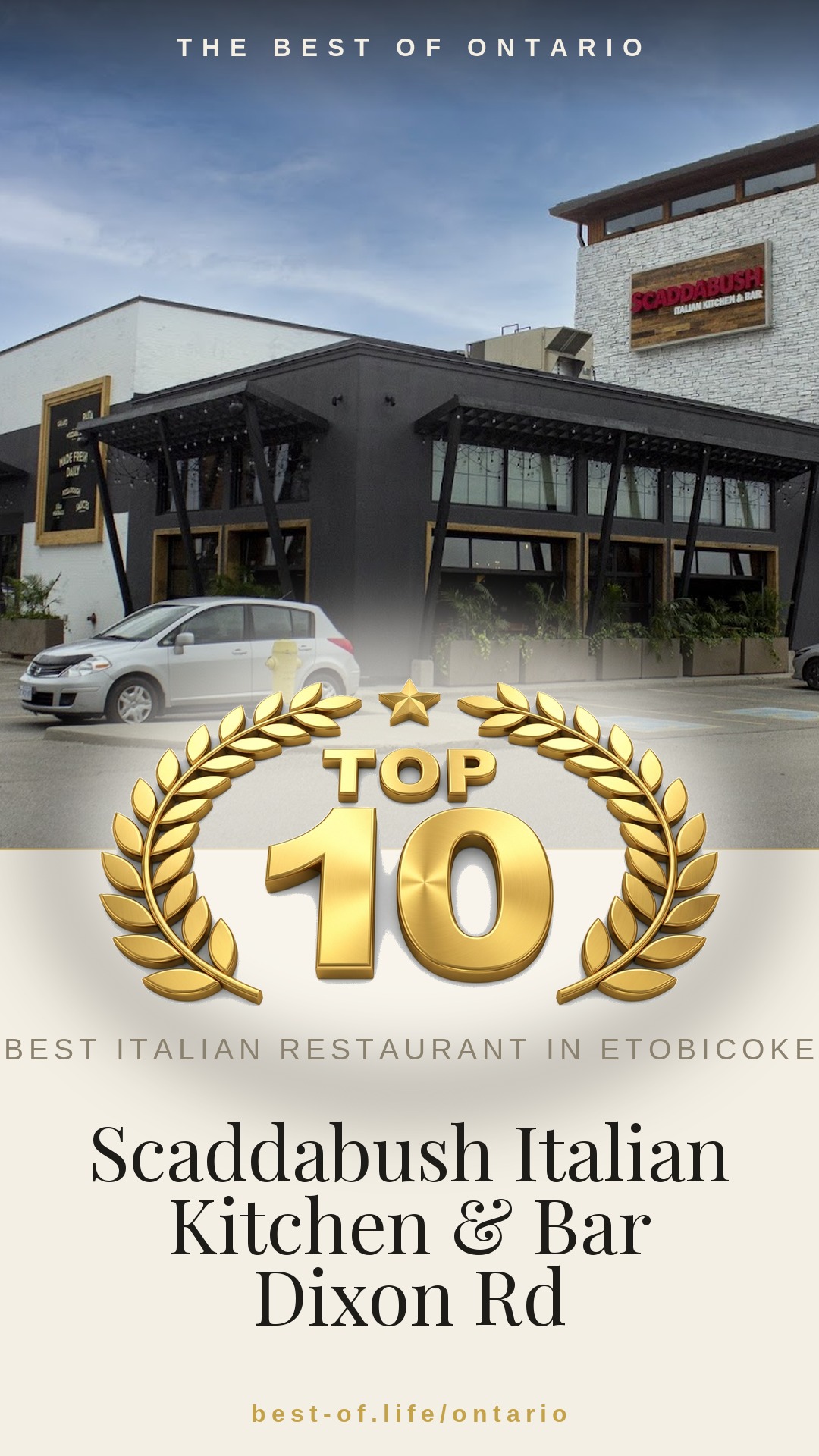 Scaddabush Italian Kitchen & Bar Dixon Rd Instagram badge
